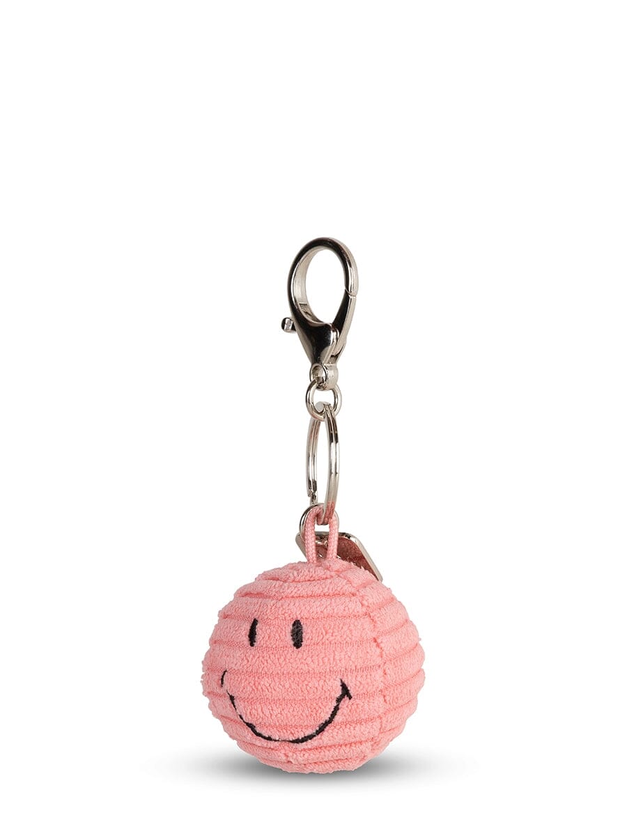 Bon Ton Toys x Smiley Schlüsselanhänger ECO Corduroy rosa 4,5cm Schlüsselanhänger Bon Ton Toys x Smiley 