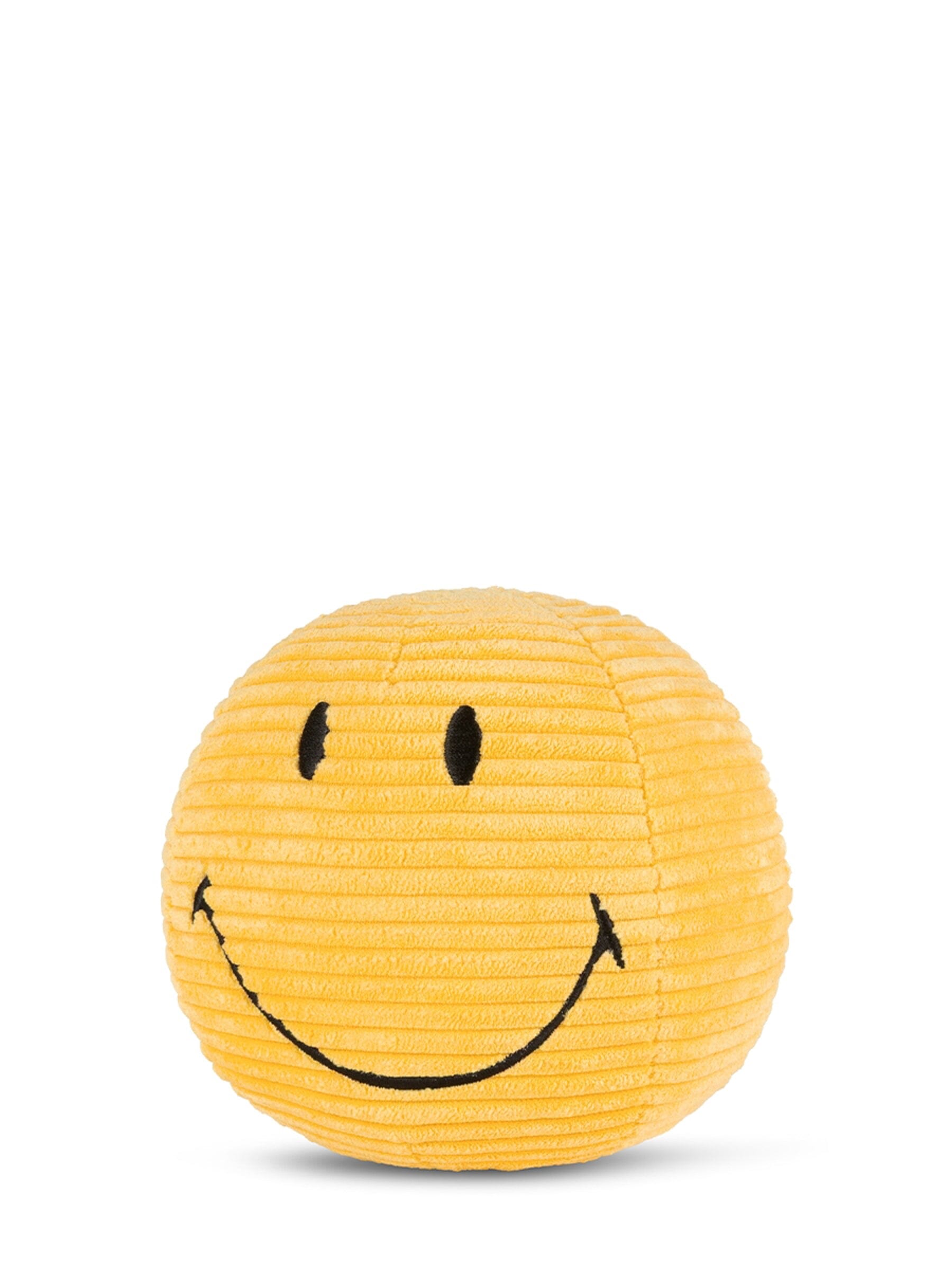 Bon Ton Toys x Smiley – Smiley Eco Corduroy-Gelb-13 cm Kuscheltier BON TON TOYS SMILEY® 