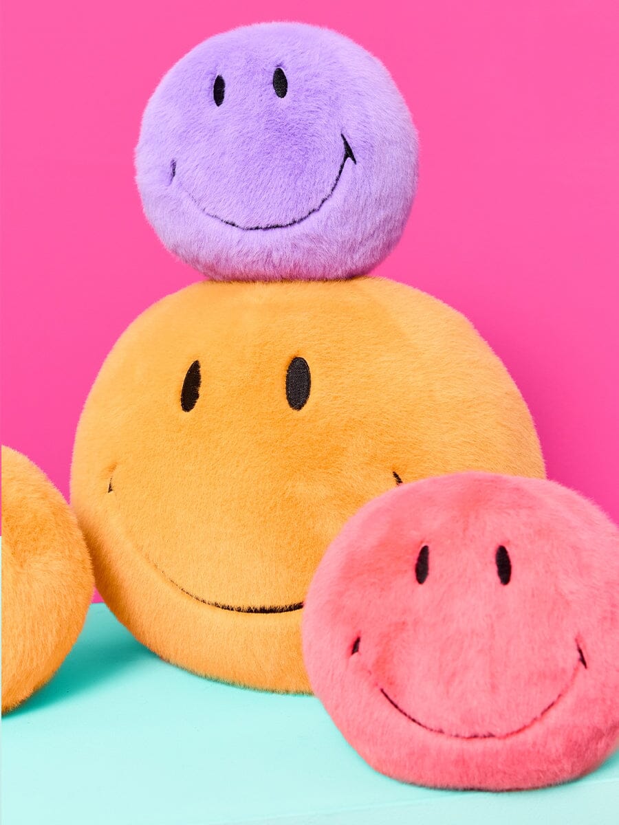 Bon Ton Toys x Smiley – Smiley Eco Fuzzy-Coral-13 cm Kuscheltier BON TON TOYS SMILEY® 