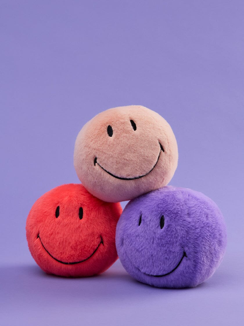 Bon Ton Toys x Smiley – Smiley Eco Fuzzy-Rosa-13 cm Kuscheltier BON TON TOYS SMILEY® 