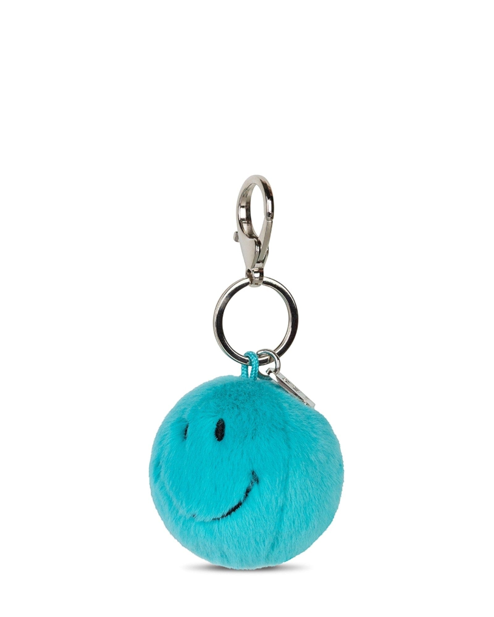 Bon Ton Toys x SMILEY® Schlüsselanhänger ECO Fuzzy blau 5,5cm Schlüsselanhänger BON TON TOYS SMILEY® 