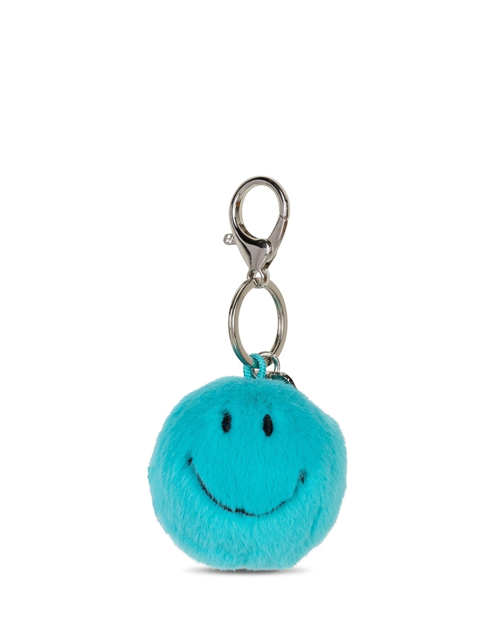 Bon Ton Toys x SMILEY® Schlüsselanhänger ECO Fuzzy blau 5,5cm Schlüsselanhänger BON TON TOYS SMILEY® 