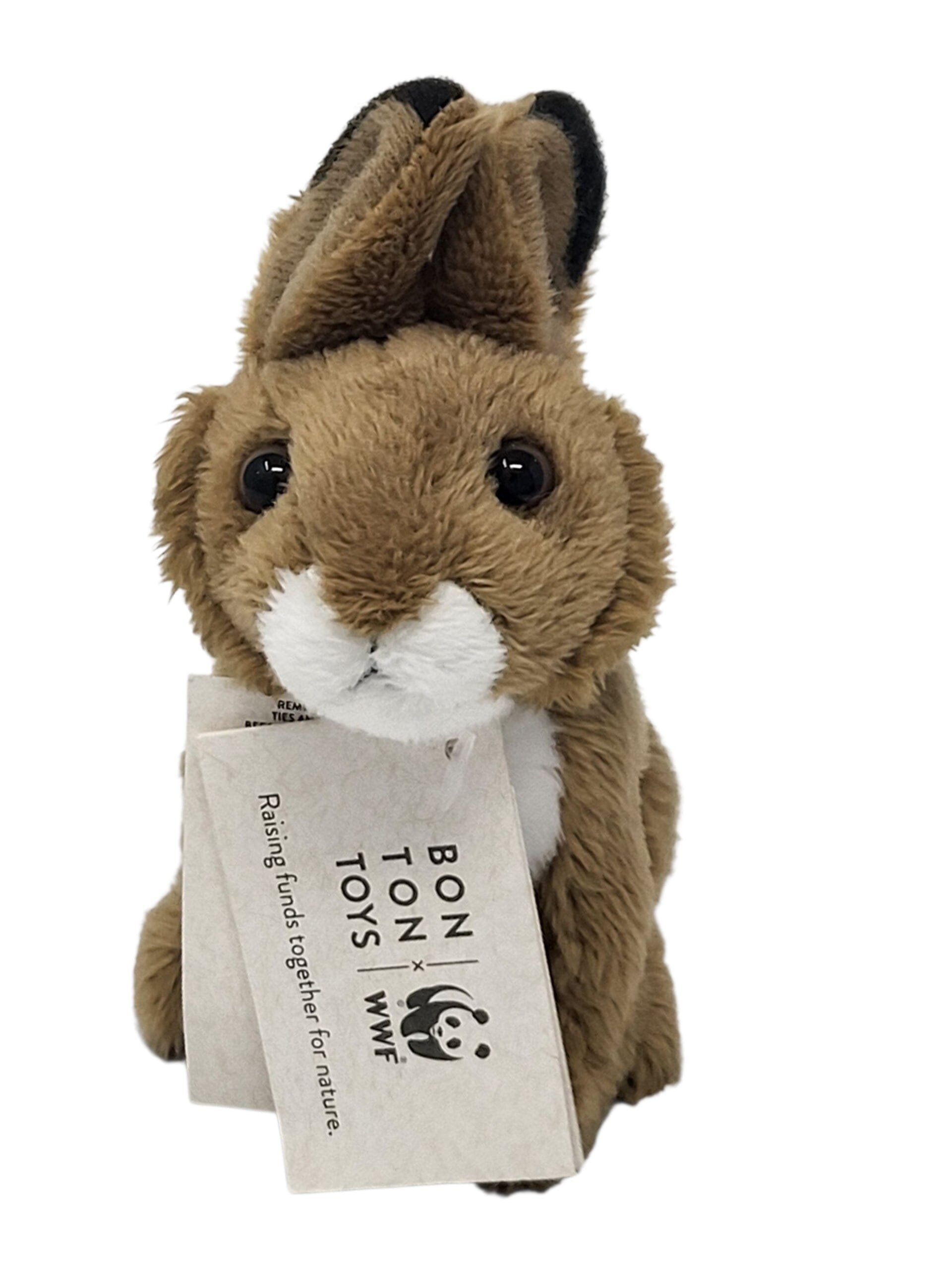 Bon Ton Toys × WWF Plüschtier „Hase mini“ 10 cm Kuscheltiere Bon Ton Toys x WWF 