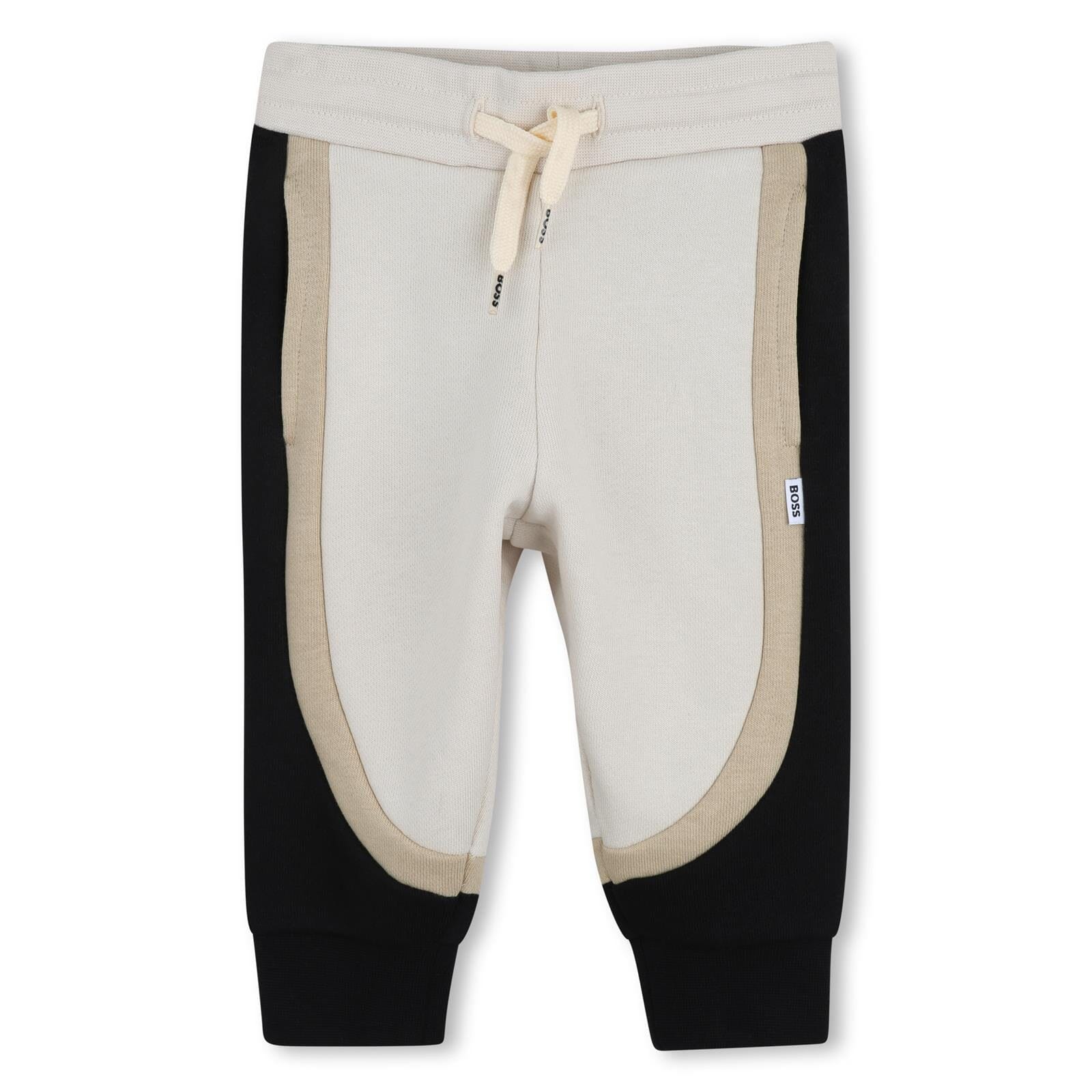 BOSS Baby Jogger Set 2-teilig in beige Baby Kombinationen Boss Kidswear 