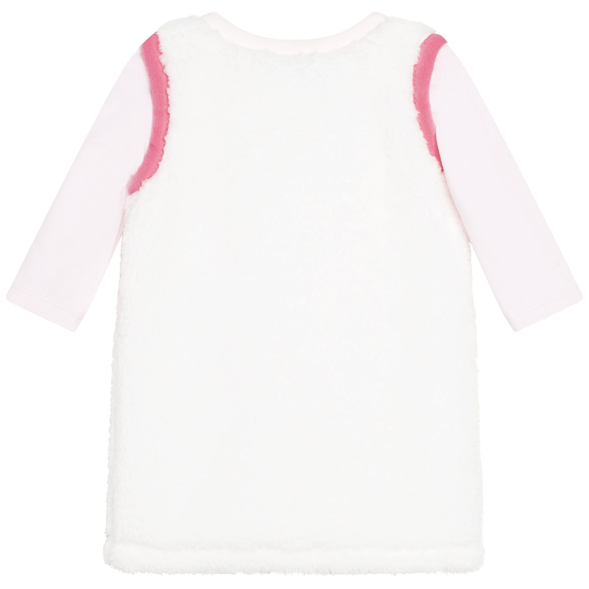 HUGO BOSS Baby Set Langarmshirt mit Kleid aus Shearling-Imitat Langarmshirt Boss 