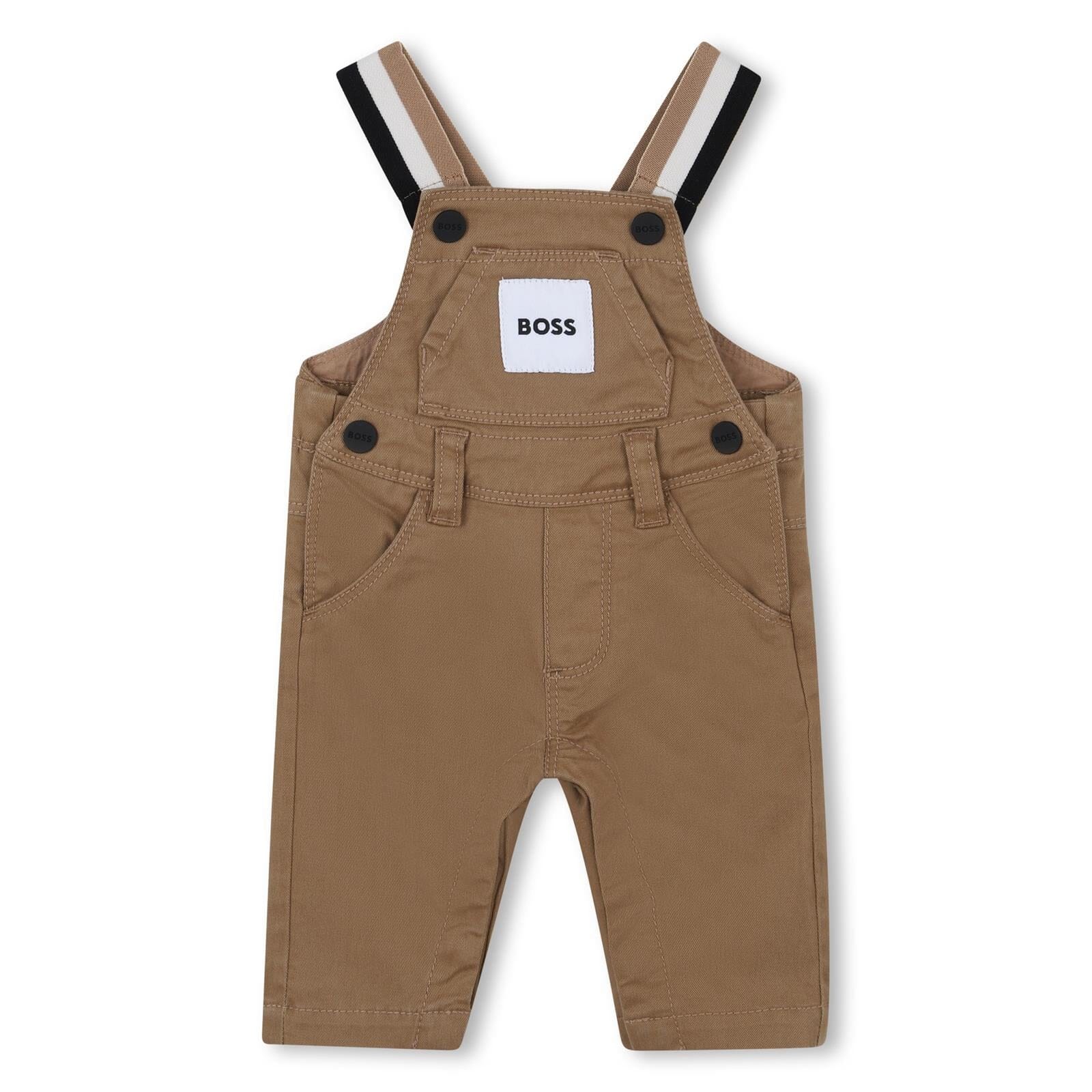 BOSS Baby – Latzhose aus Twill Sand Latzhose Boss 12 Monate (74-80) 