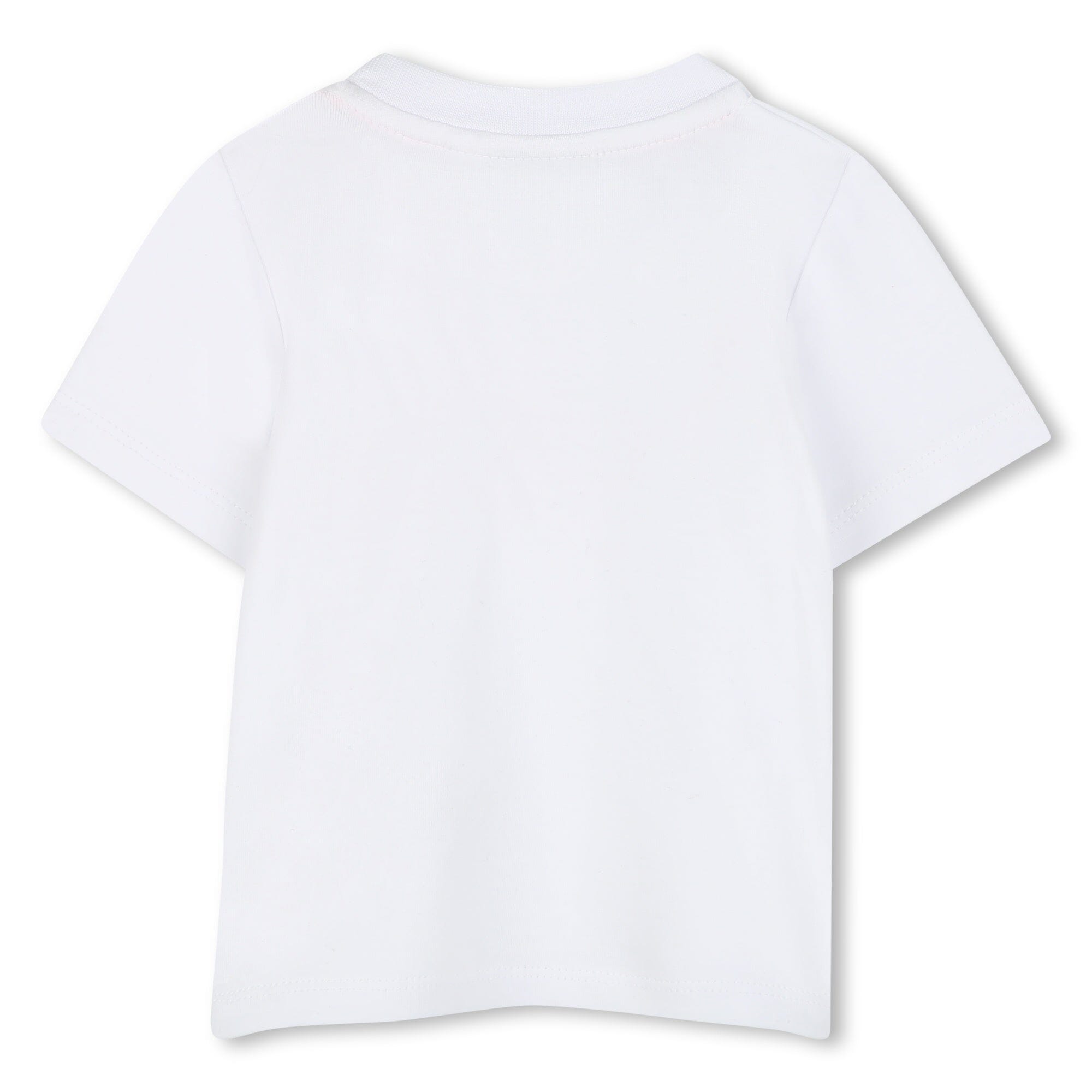 BOSS Baby Jogginganzug 3-Teiler in weiß/ rosa mit Farbblöcke und Streifen - Copy Baby Kombination Boss 