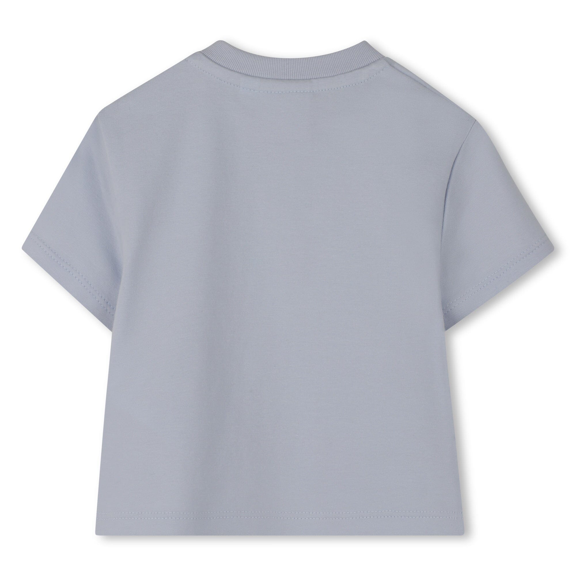 BOSS Baby T-Shirt + Shorts Set „Himmelblau“ – Logo-Shirt & Streifenshorts Baby Kombination Boss Kidswear 