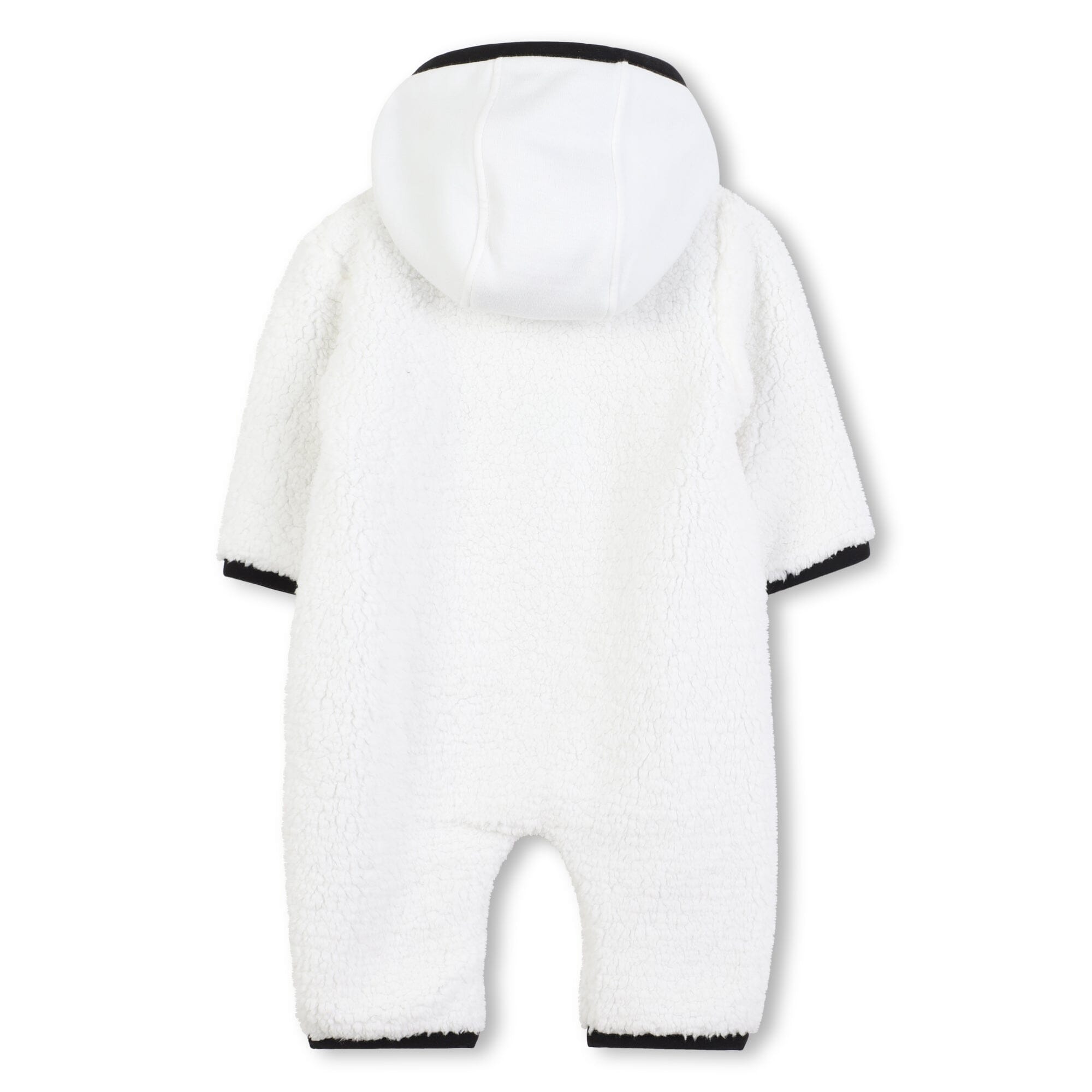 BOSS Baby Winter-Overall im Materialmix-gebrochenes Weiß Strampler Boss 