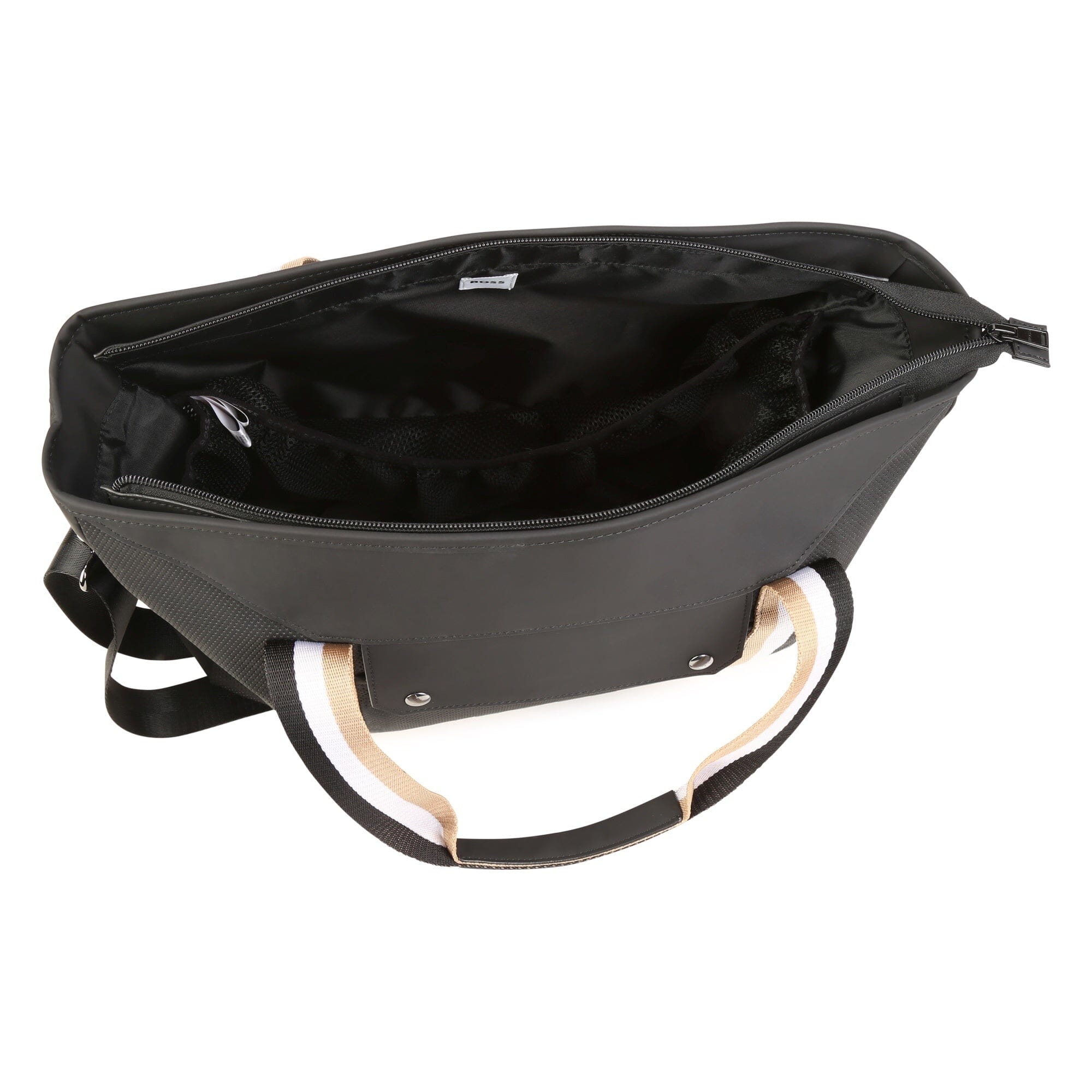 BOSS KIDS Wickeltasche schwarz mit Logo Details 32x40x15 cm unvollständig Wickeltaschen BOSS 