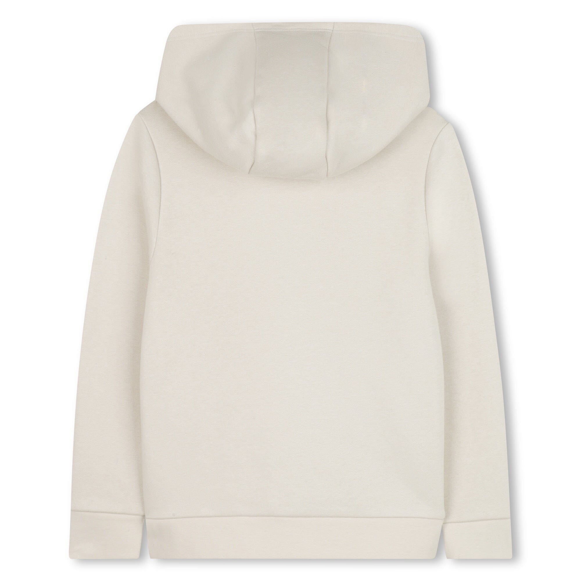 BOSS Kidswear Hoodie Hellbeige mit geprägtem Logo-Print Hoodie Boss Kidswear 