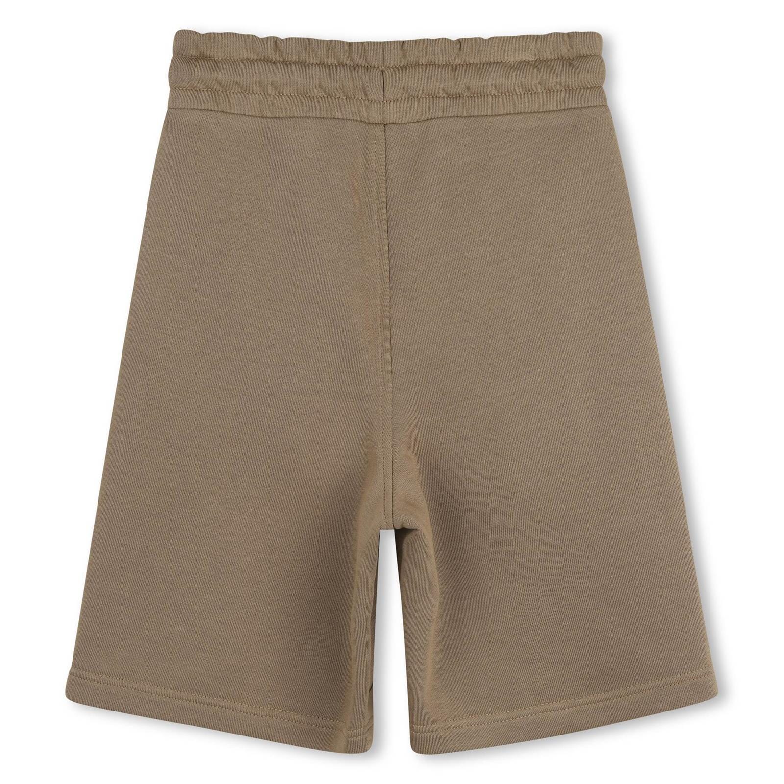 BOSS Kidswear Jogging-Bermudashorts – Dunkelbeige Shorts BOSS 