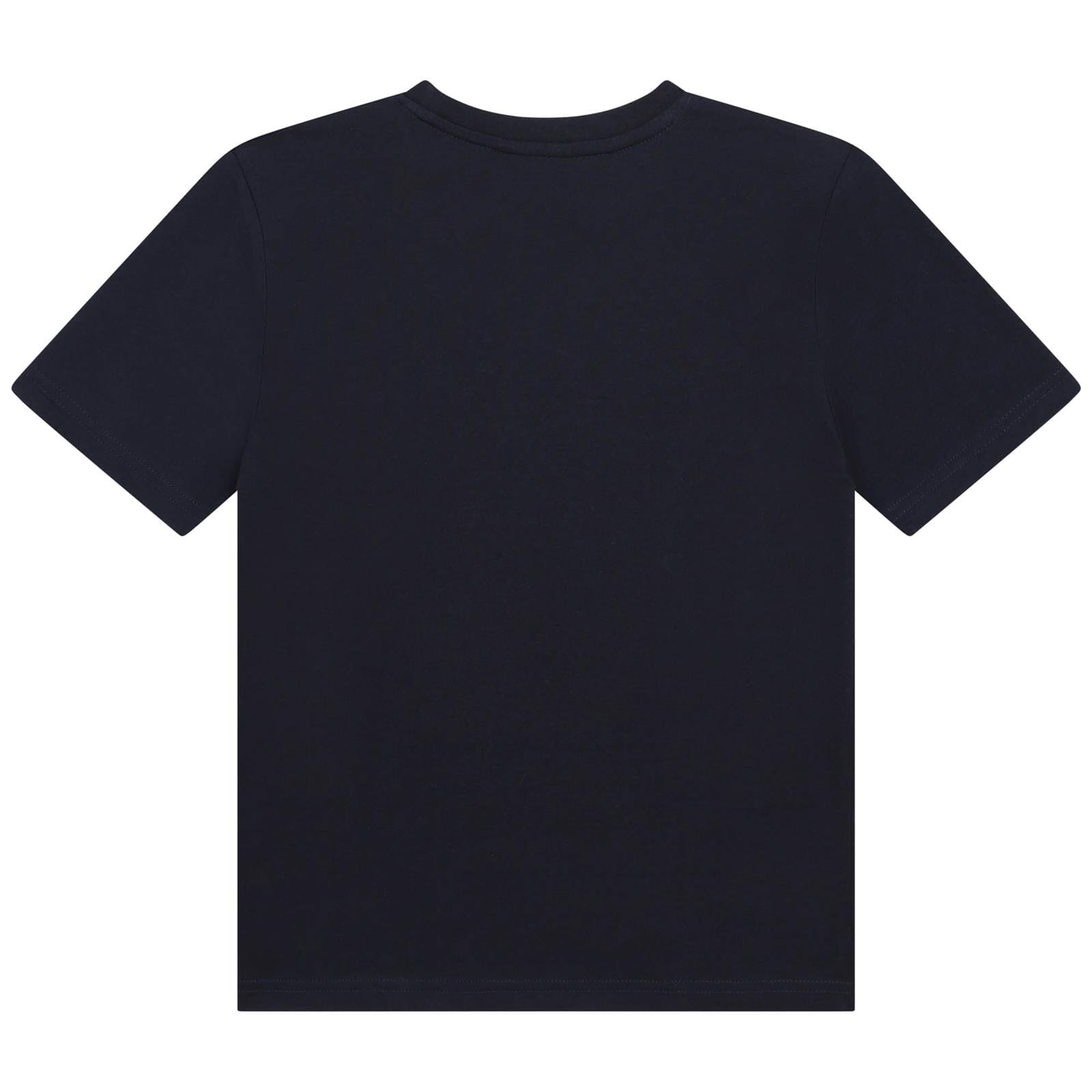 BOSS Kidswear T-Shirt – Marine, Logo-Print T-Shirt BOSS 