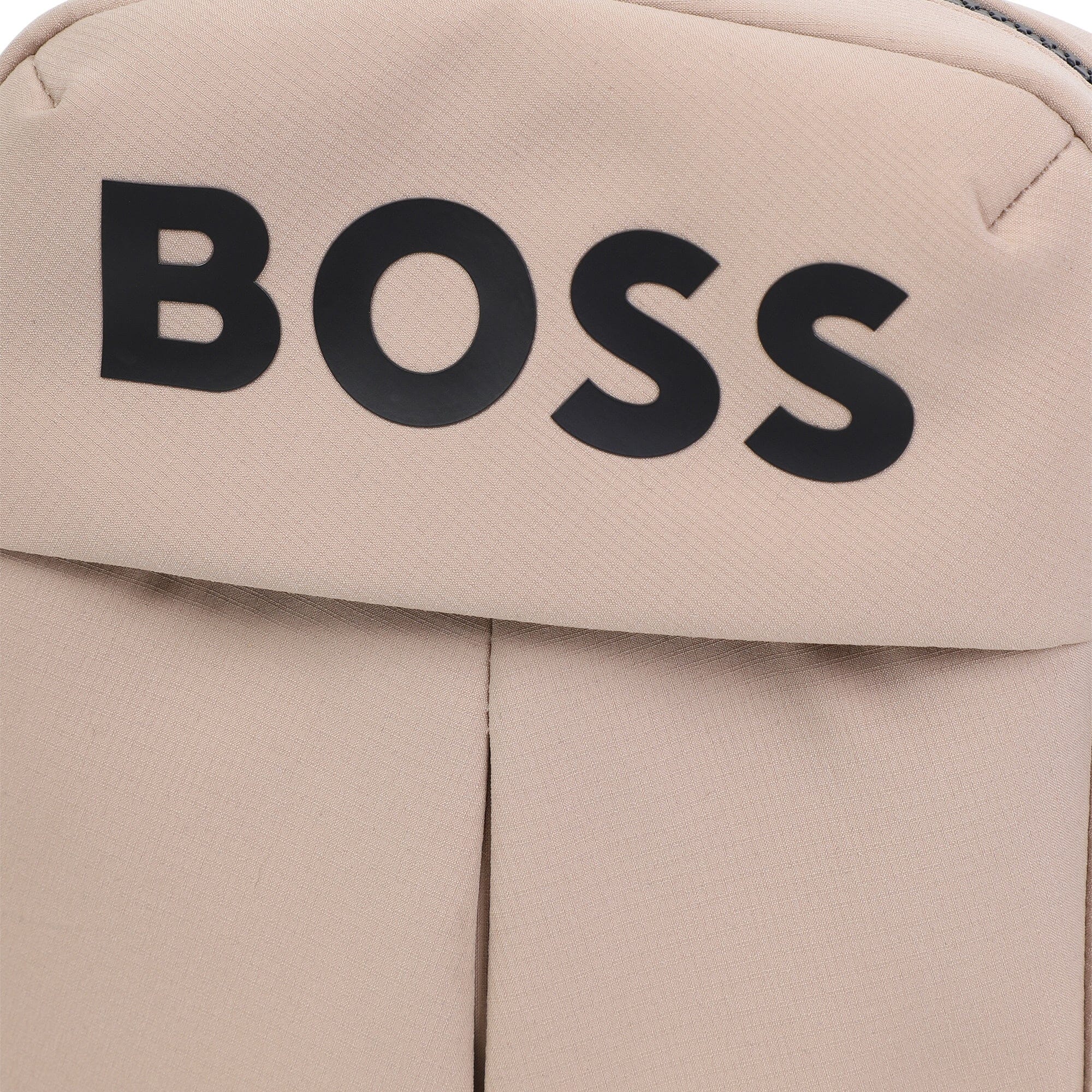 BOSS verstellbare Umhängetasche schwarz/ braun mit Logo und Zippverschluss Tasche Boss 