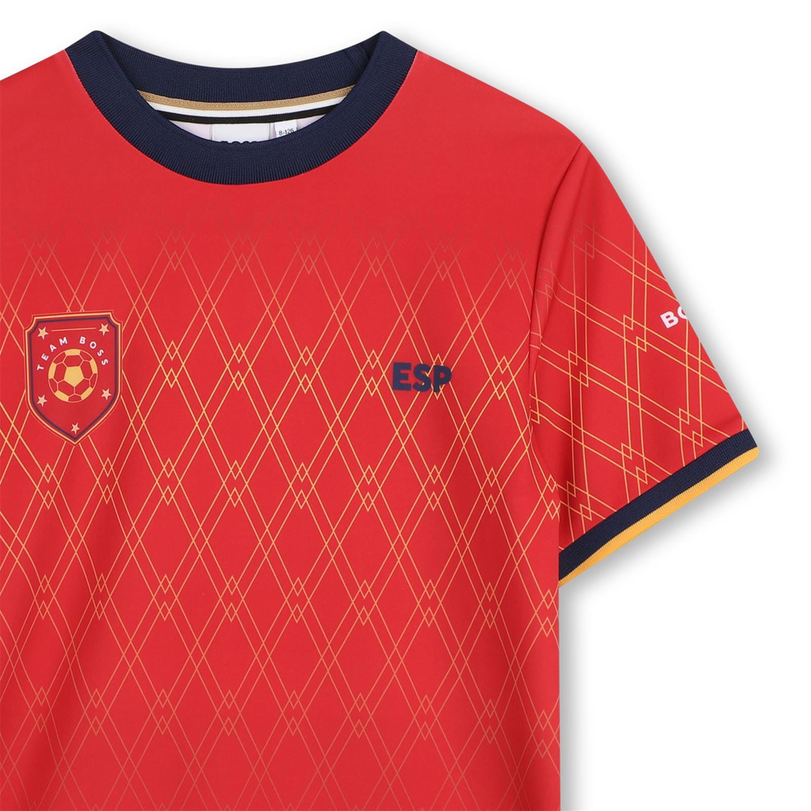 BOSS Spanien Trikot T-Shirt Rot Kids und Teenager T-Shirt BOSS 