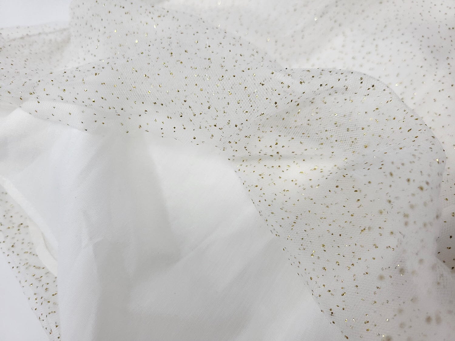 Charabia Glitzerkleid mit Federärmeln – weiß Kleid Charabia 