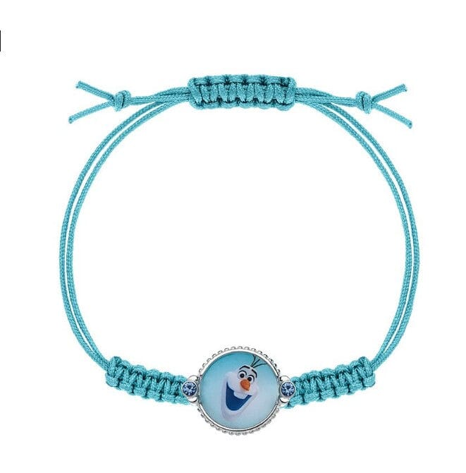 Disney Kinder Armband Frozen II „Olaf“ Sterling Silber & Textil ©DISNEY Armband DISNEY 