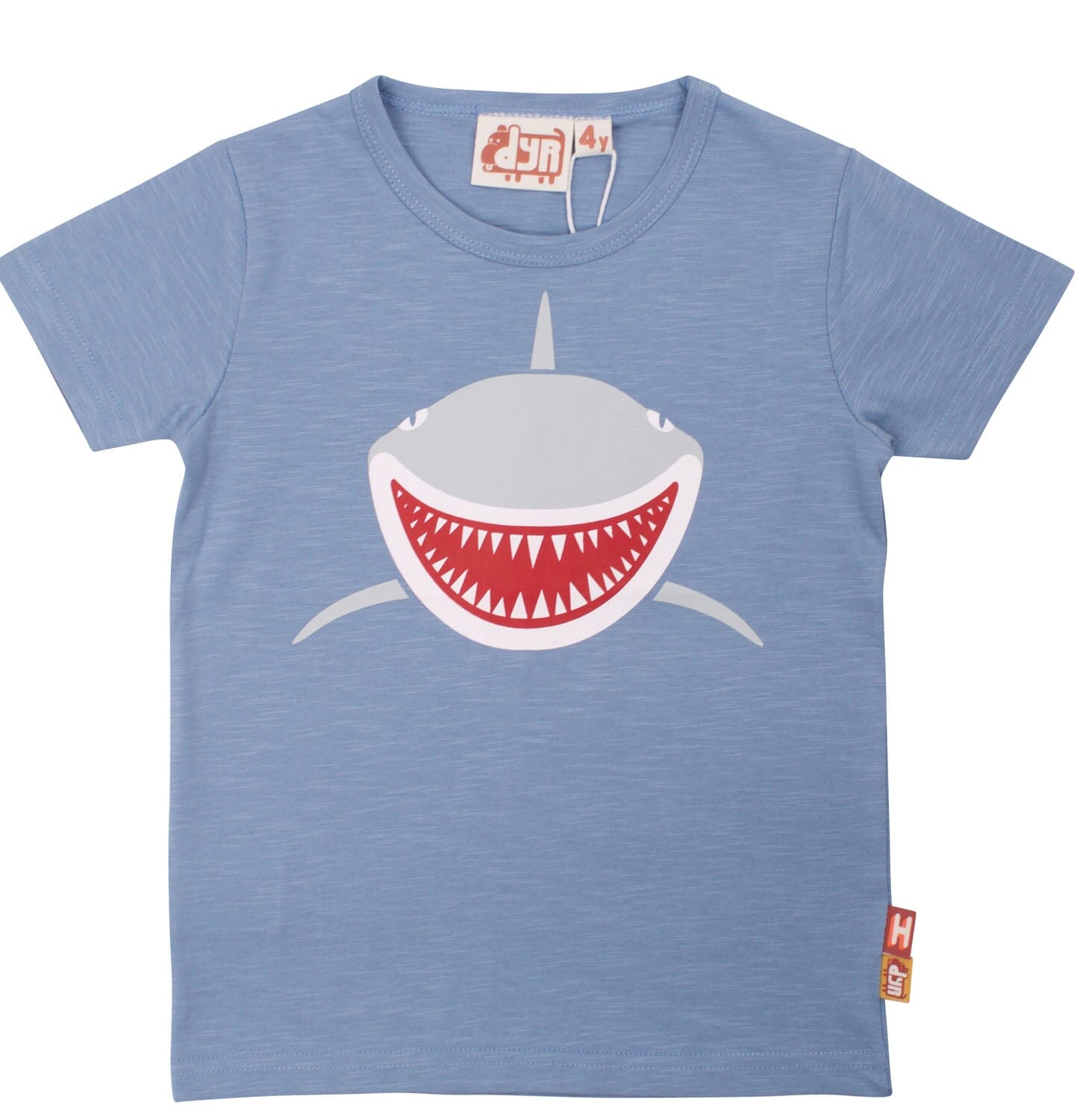 DYR by Danefae Kinder T-Shirt – Hai Print – Hellblau „Waterdrop“ T-Shirt DYR 2 Jahre / 92 