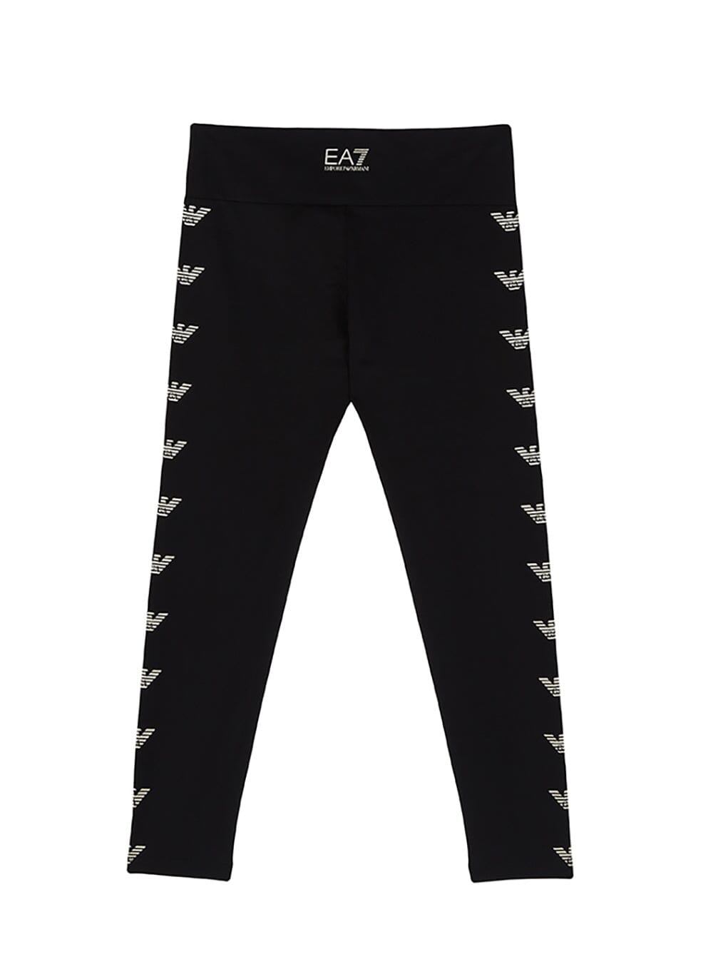 EA7 Emporio Armani Kinder Leggings mit Logo Details Leggings EMPORIO ARMANI 