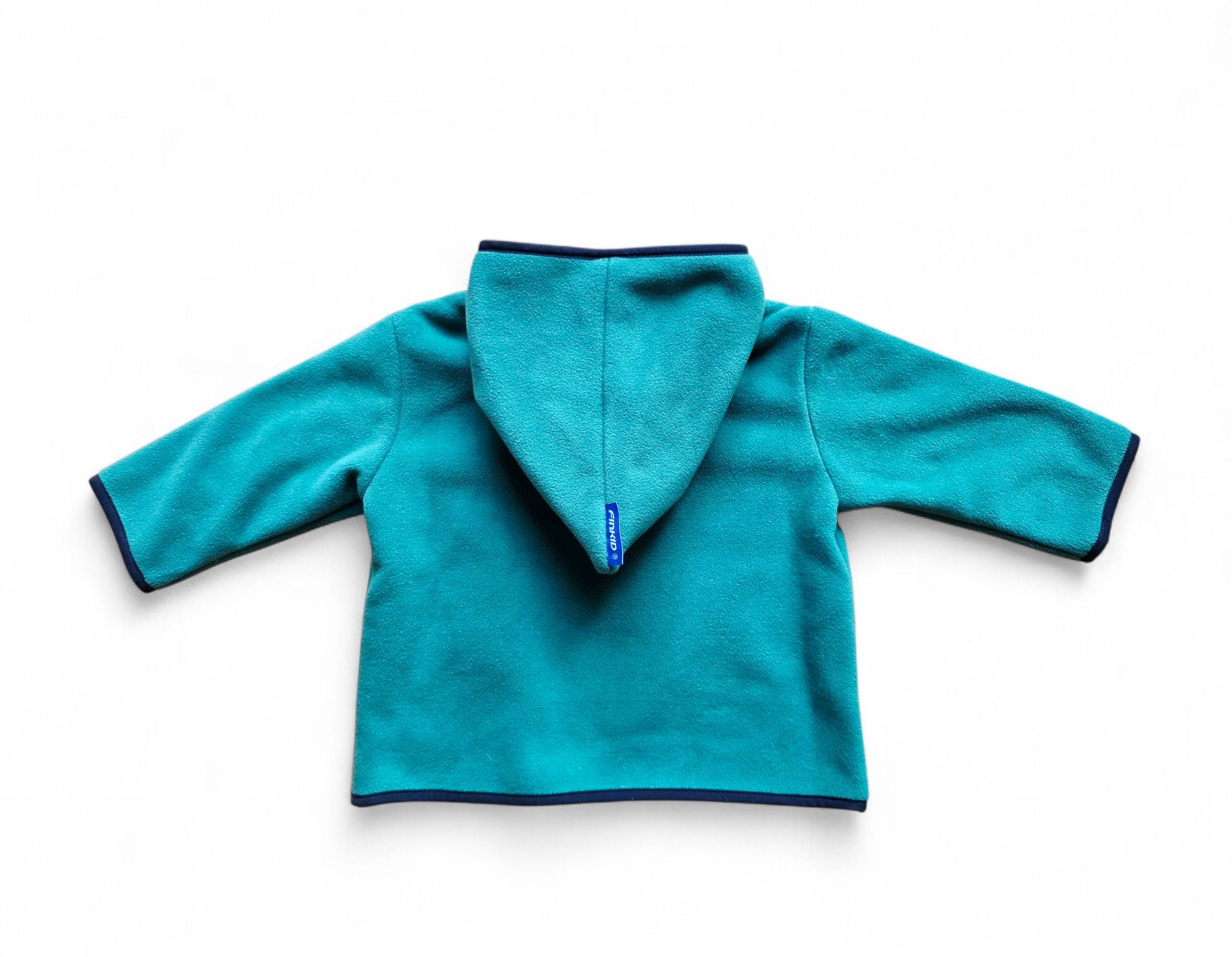 Finkid Fleecejacke TONTTU pine / navy Zip in Jacke Jacke Finkid 