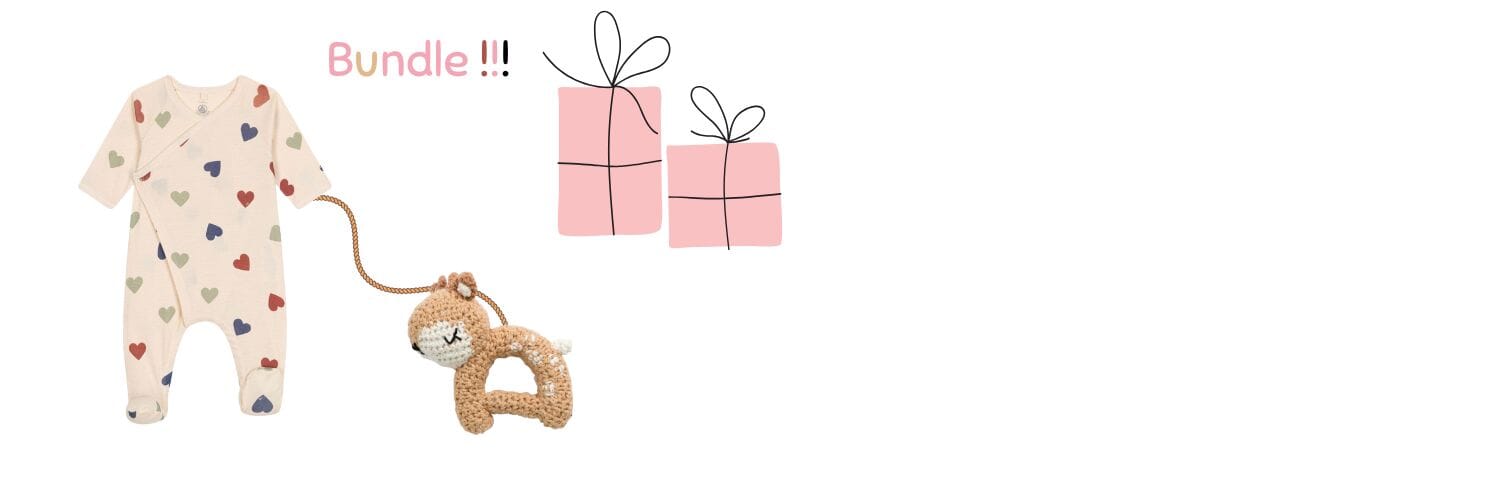 Geschenkset Baby Girl – Strampler & Greifling bundle Coolkids-Store 