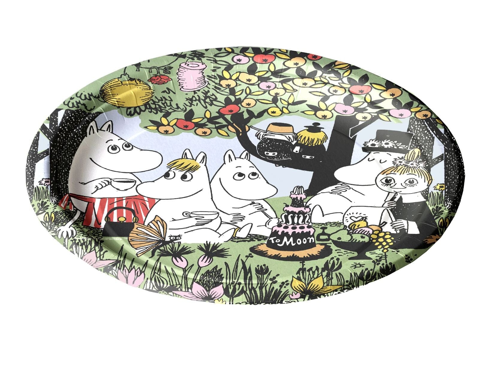 HAVI Moomin Party Pappteller 12er Set 22 cm © Moomin Characters Teller Havi 