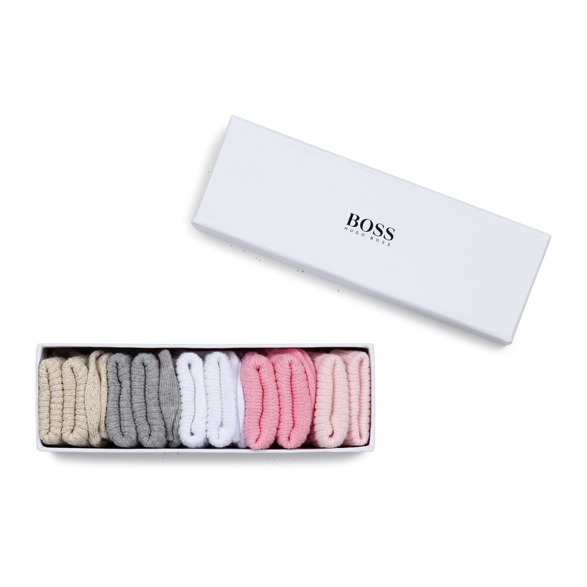 HUGO BOSS Geschenkset 5 paar Babysöckchen Socken Boss 