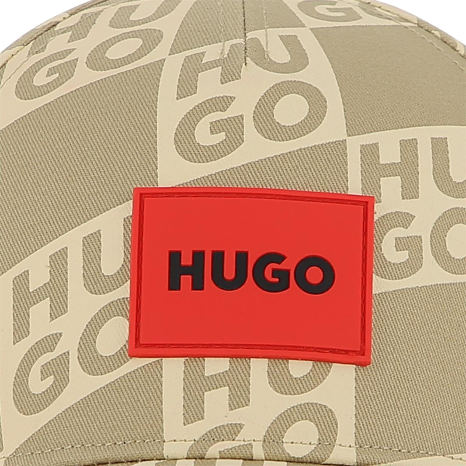HUGO Kids Kappe verstellbar beige Cap HUGO 