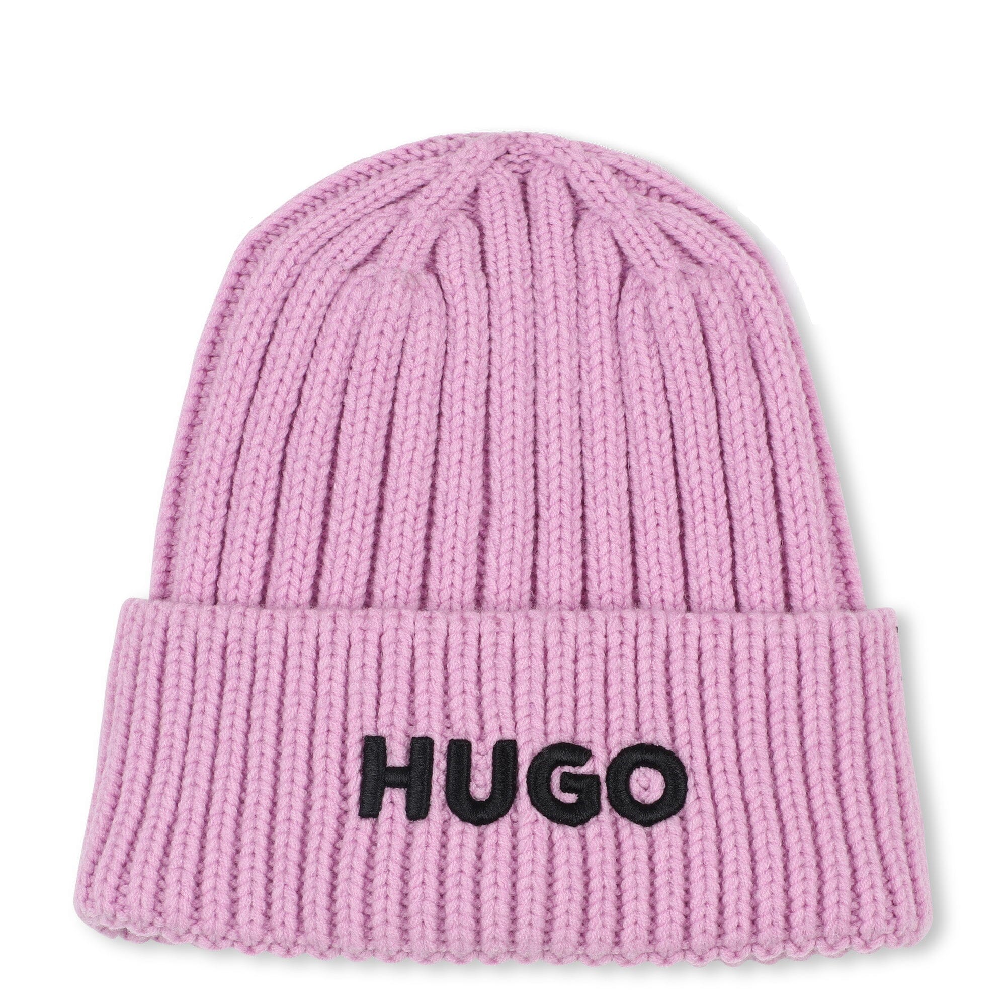 HUGO Kids Strickmütze „Lila“ Cap HUGO T3 8-12 Jahre 