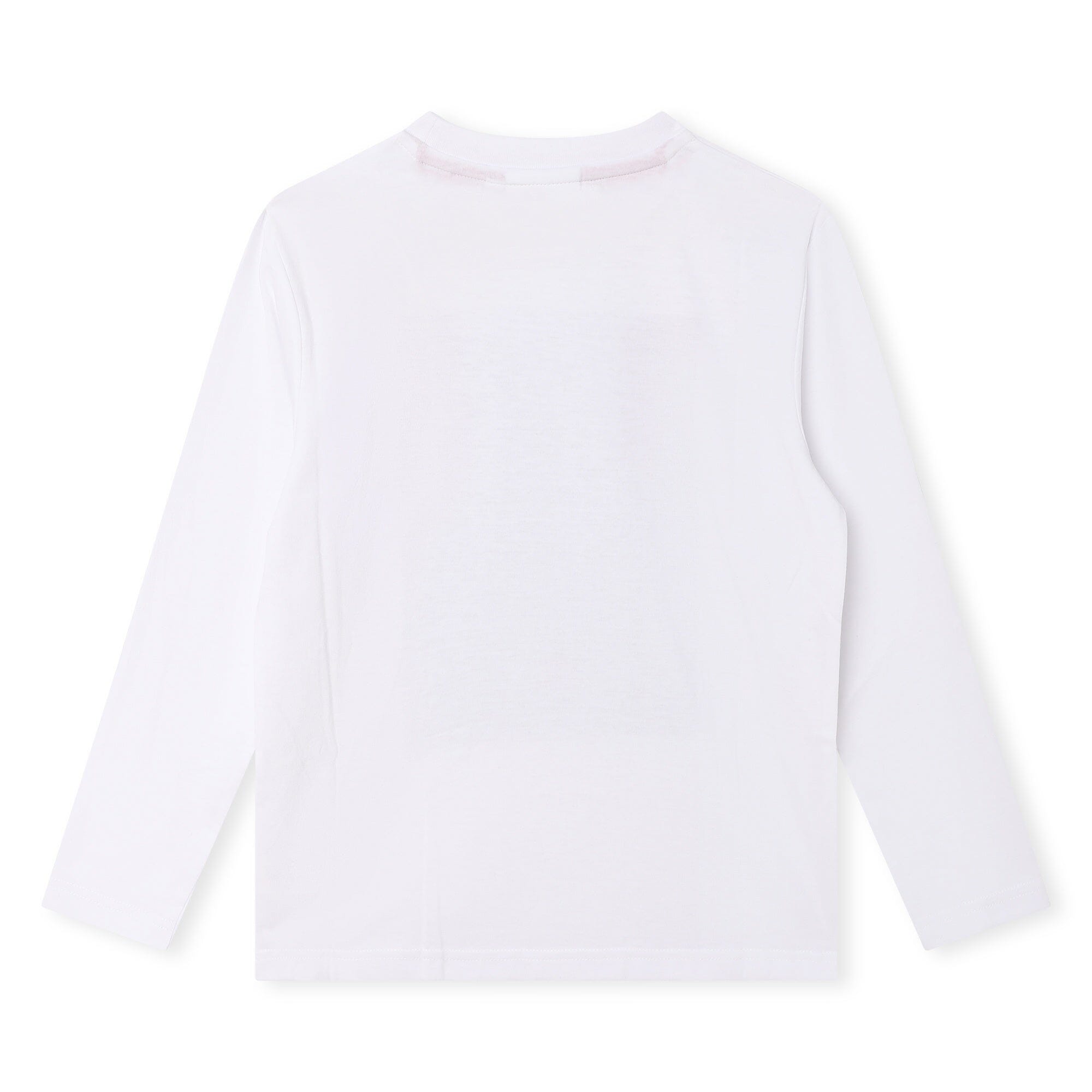 HUGO Kinder Langarmshirt weiß mit Zebramotiv Langarmshirt HUGO 