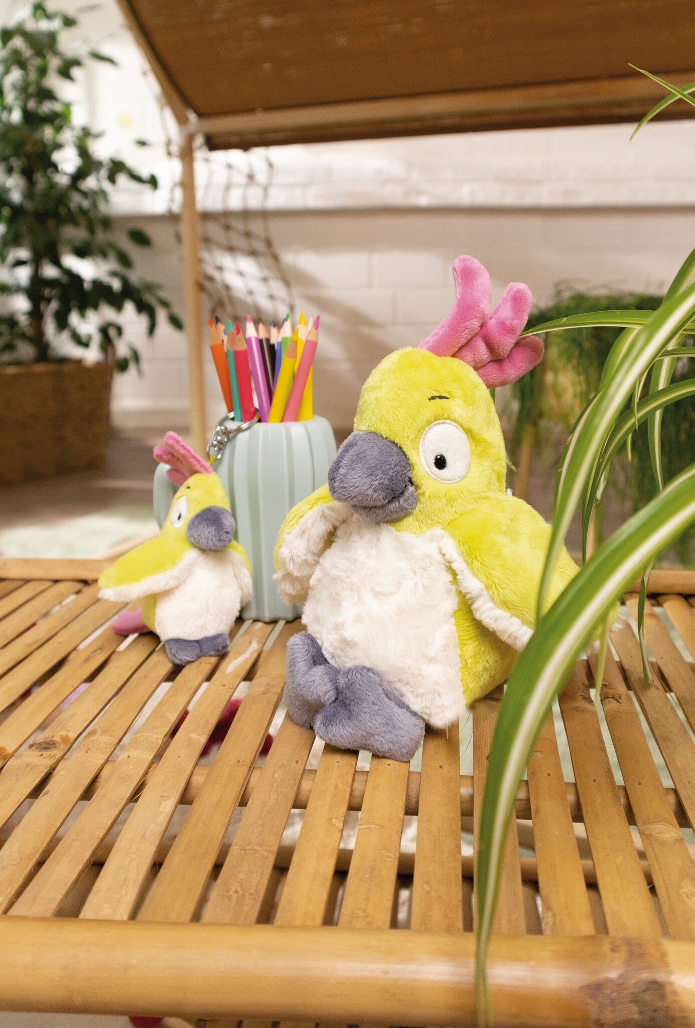 NICI kuscheliges Plüschtier Kakadu Jaya 18cm - GREEN Kuscheltiere NICI 