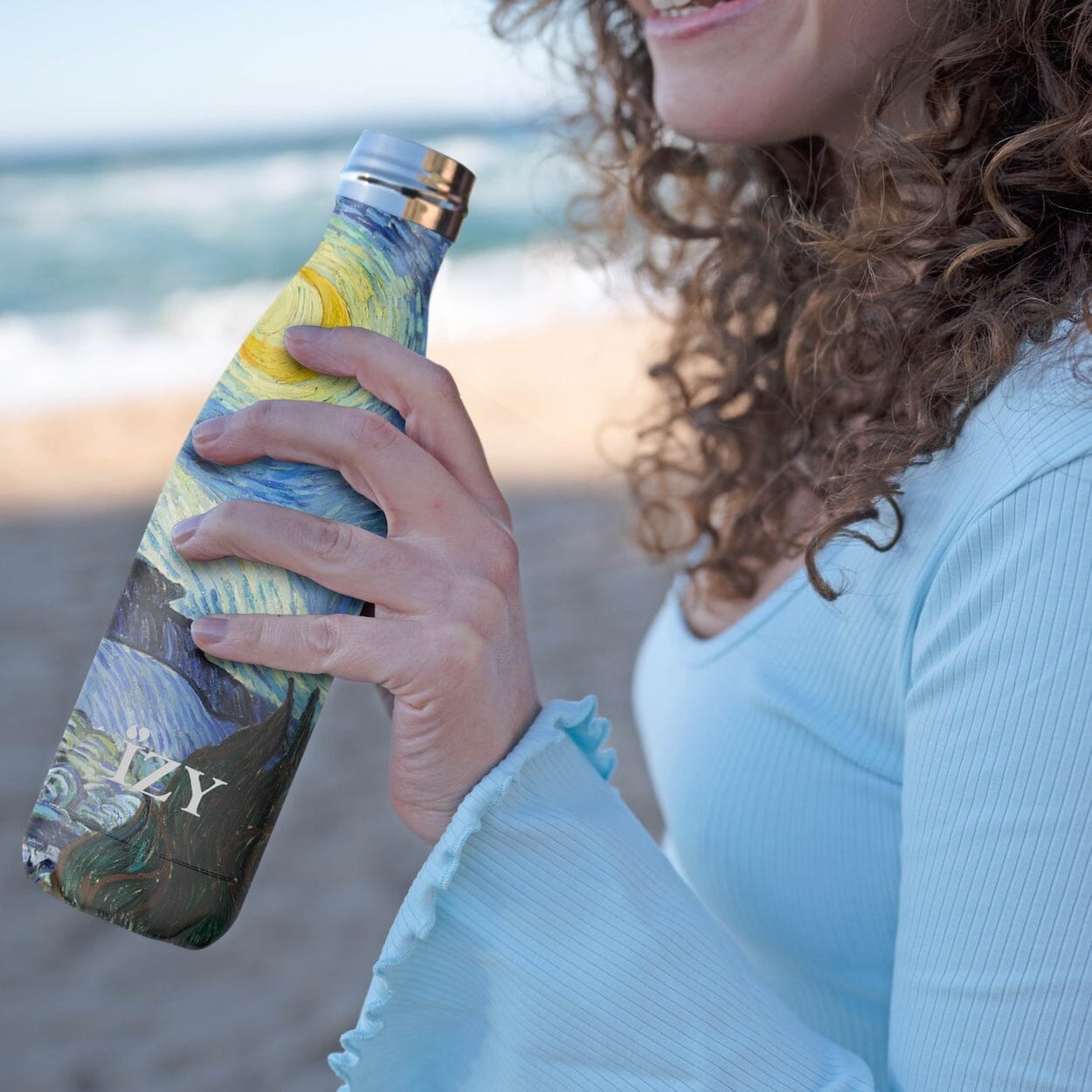 IZY Bottles Trinkflasche Sternennacht Van Gogh 500ml 500ml mehrfarbig nachhaltig Trinkflaschen IZY Bottles 