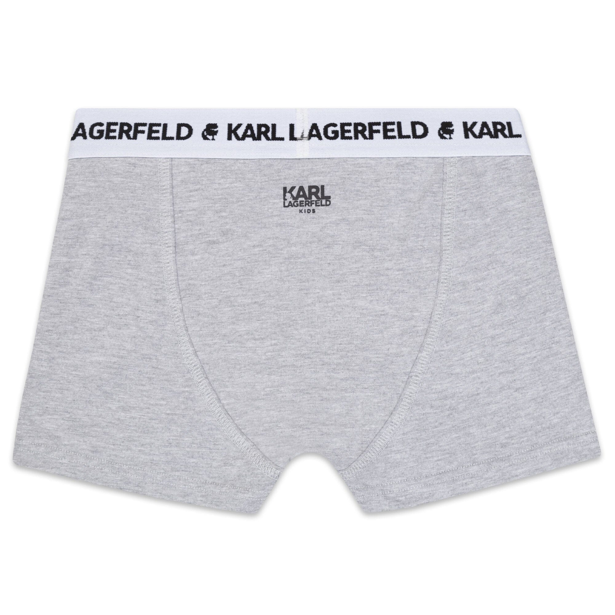 Karl Lagerfeld Boxer Shorts Set 2er Pack Kids mit Logo Unterwäsche Karl Lagerfeld 
