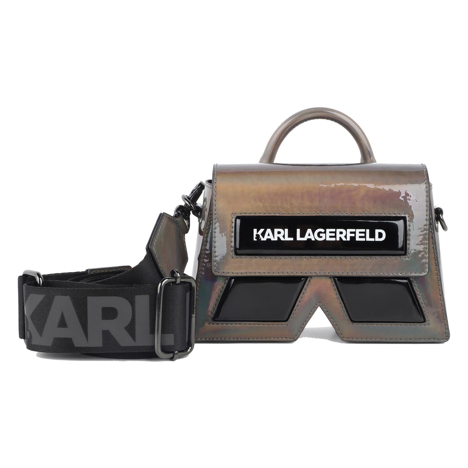 KARL LAGERFELD KIDS IKON K Handtasche – Schwarz Tasche Karl Lagerfeld 