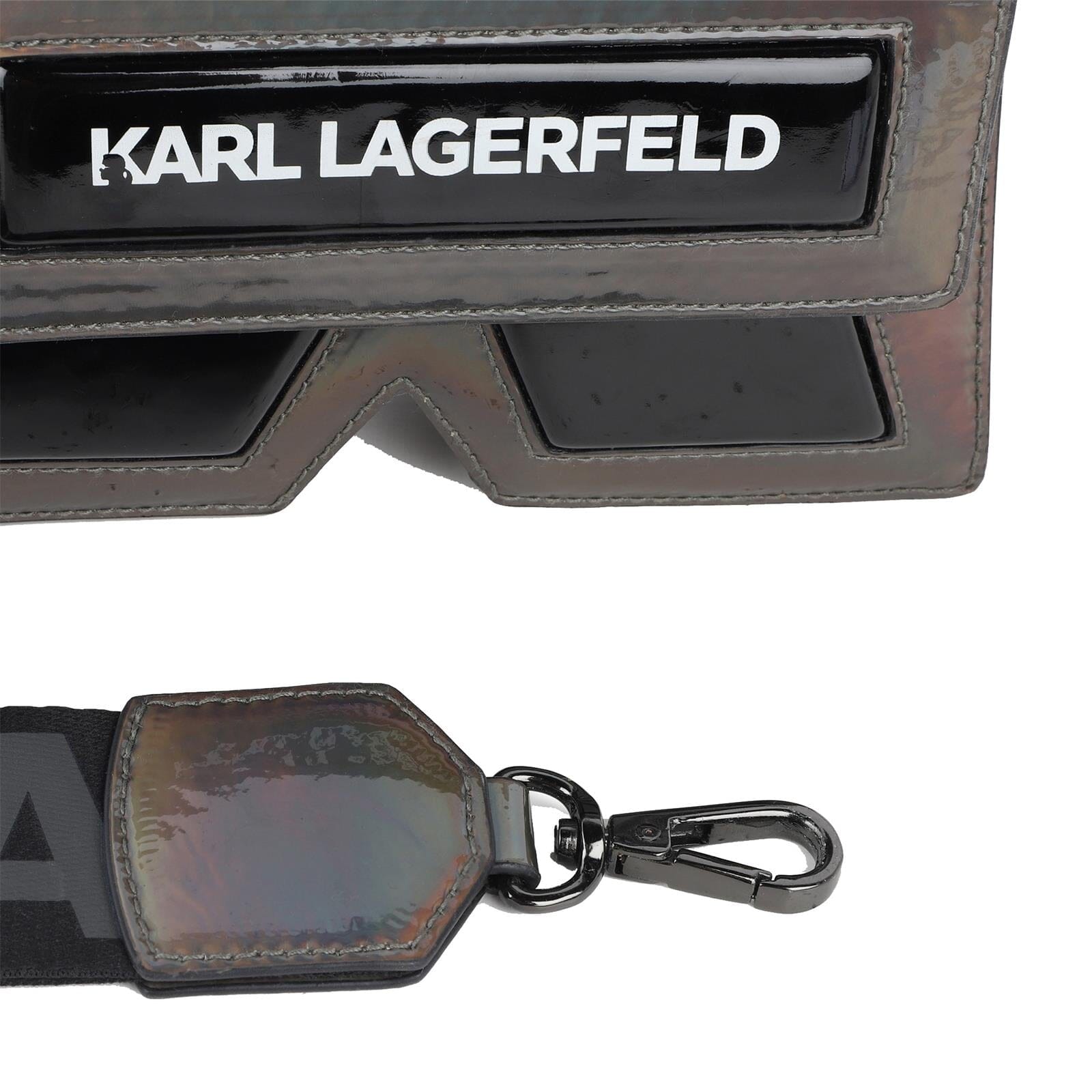 KARL LAGERFELD KIDS IKON K Handtasche – Schwarz Tasche Karl Lagerfeld 