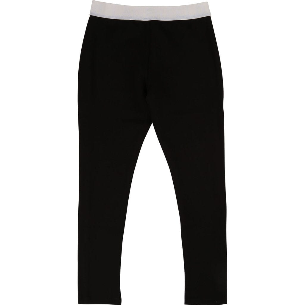 Karl Lagerfeld Kids Milano Leggings schwarz weiß Leggings Karl Lagerfeld 
