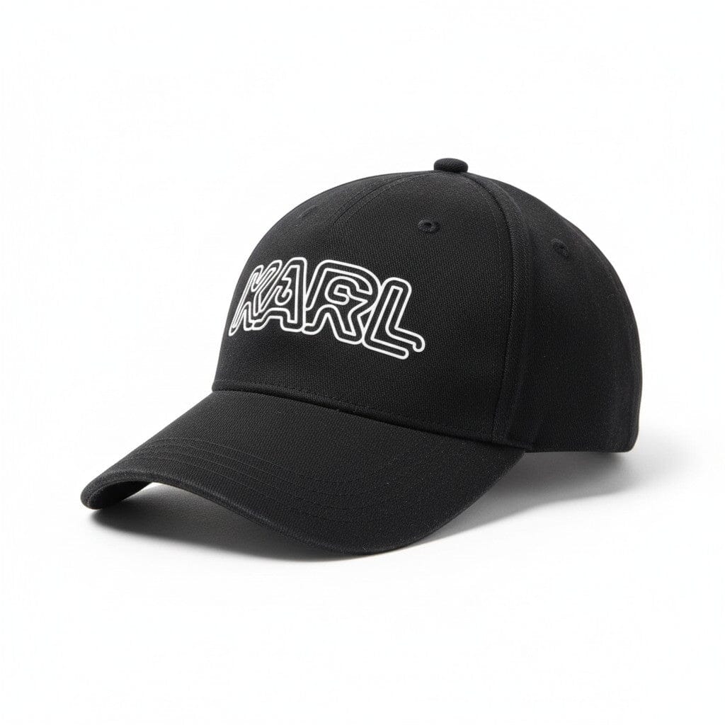 Karl Lagerfeld Kids stylische Cap in schwarz Cap Karl Lagerfeld 54 cm (6-10 Jahre) 