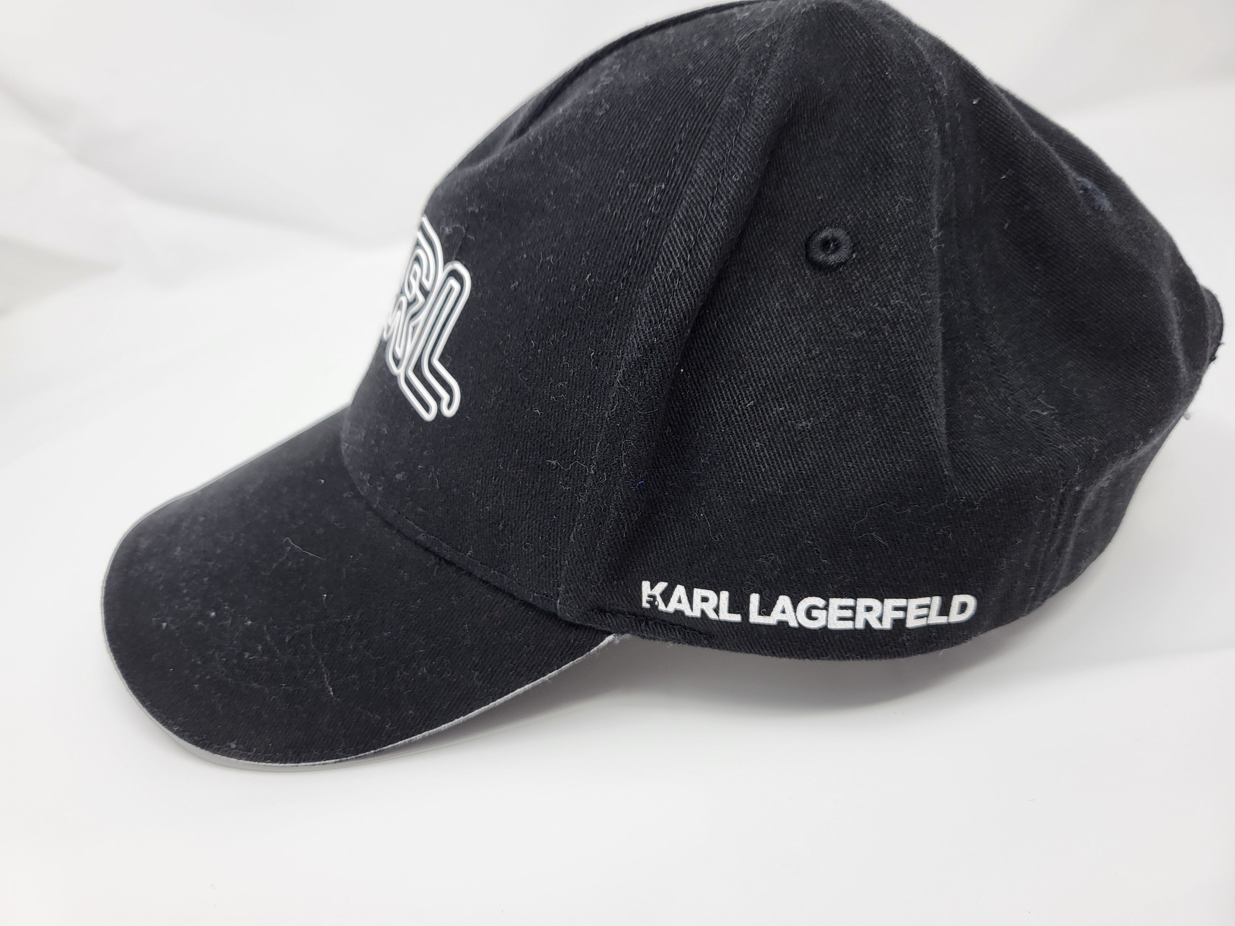 Karl Lagerfeld Kids stylische Cap in schwarz Cap Karl Lagerfeld 