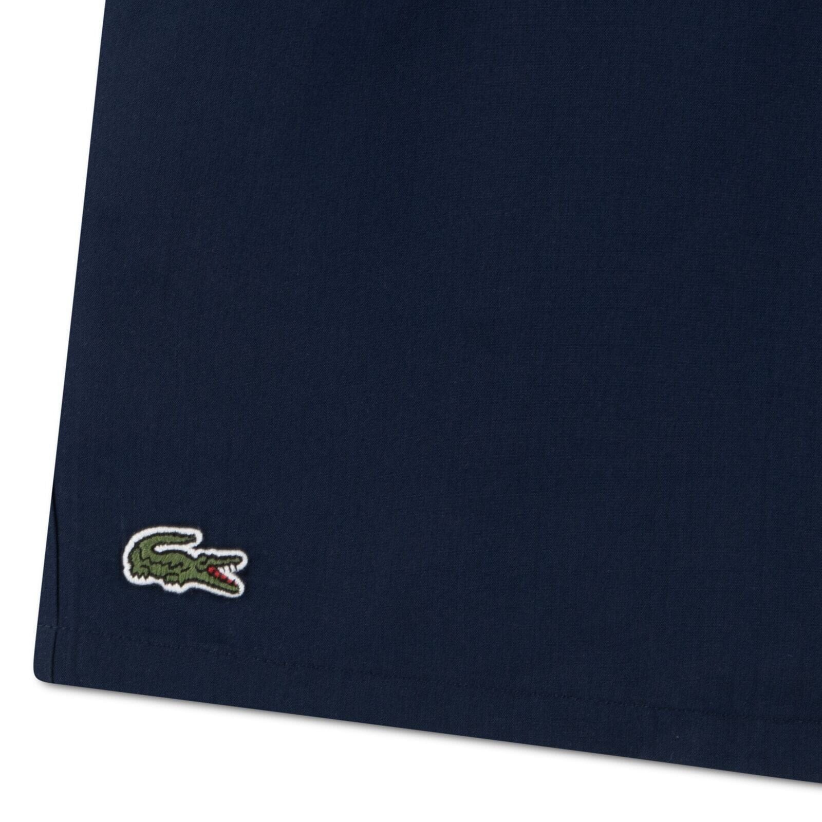 Lacoste Badehose mit Futter navy blau Badehose Lacoste 