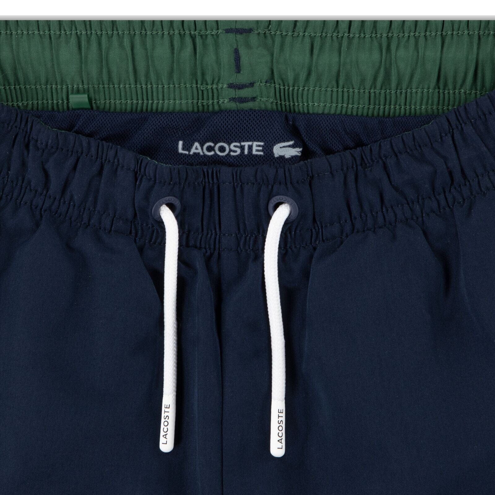 Lacoste Badehose mit Futter navy blau Badehose Lacoste 