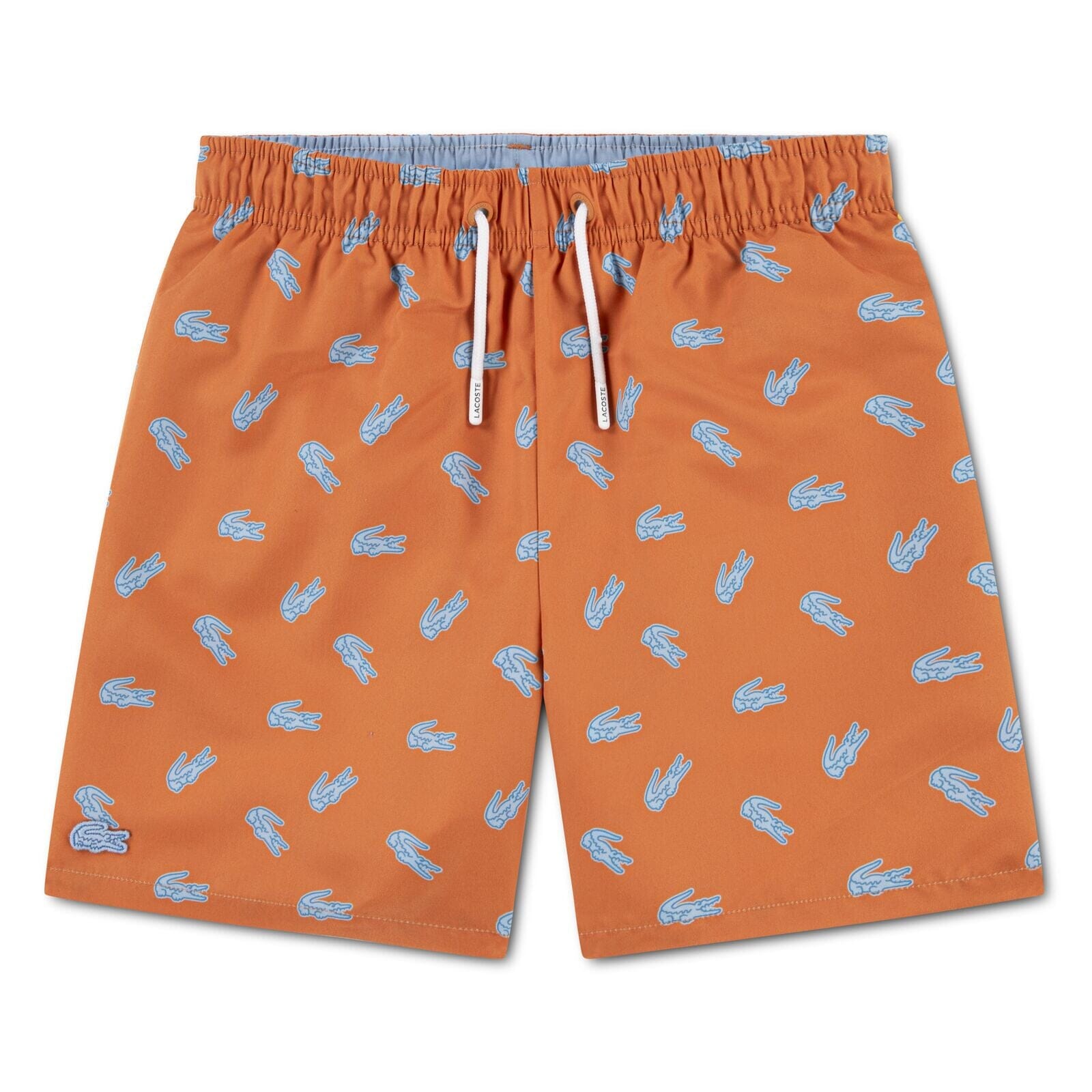 Lacoste Jungen Badehose aus Taft orange Badehose Lacoste 10 Jahre (134-140) 