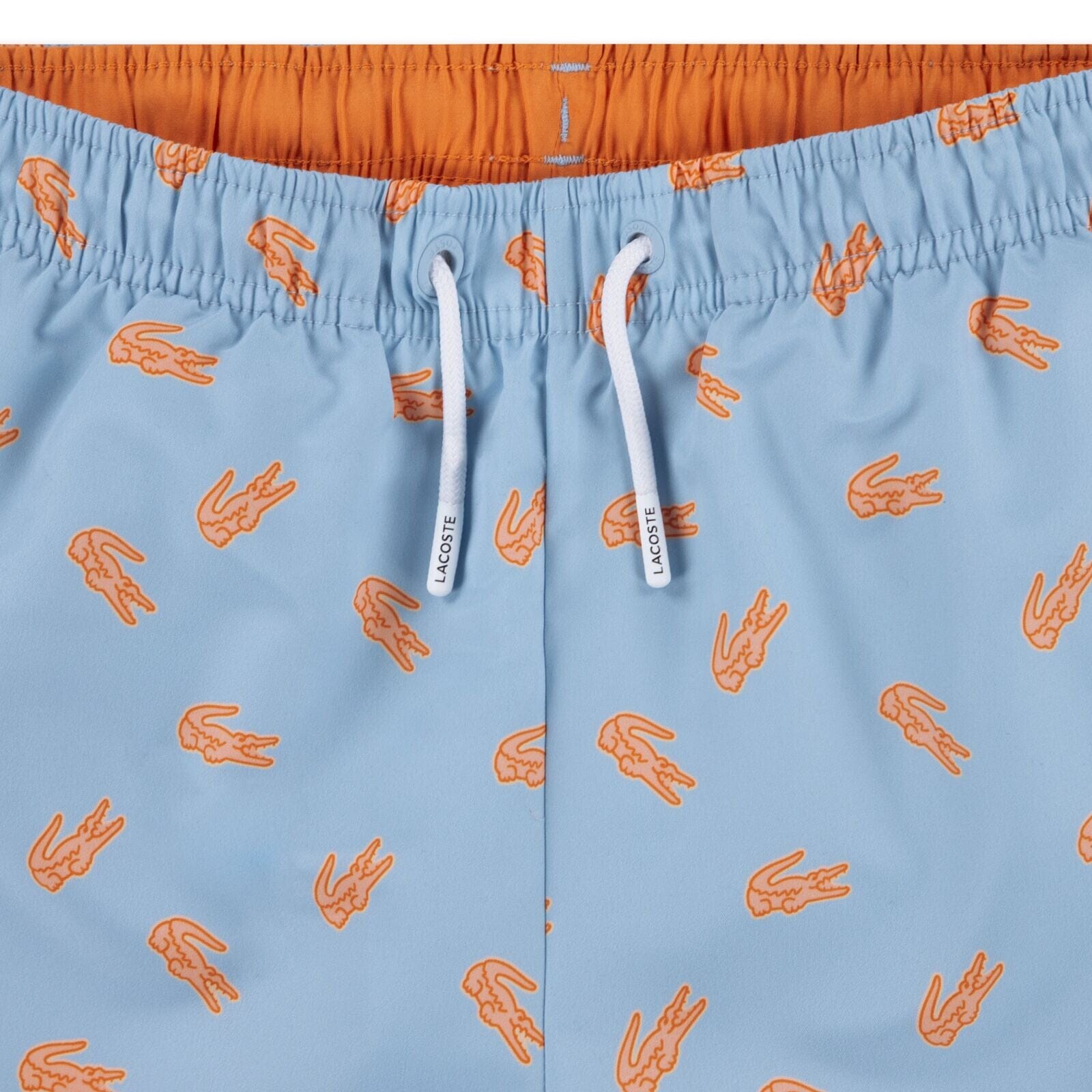 Lacoste Jungen Boardshorts aus Taft CHAMBRAY Badehose Lacoste 