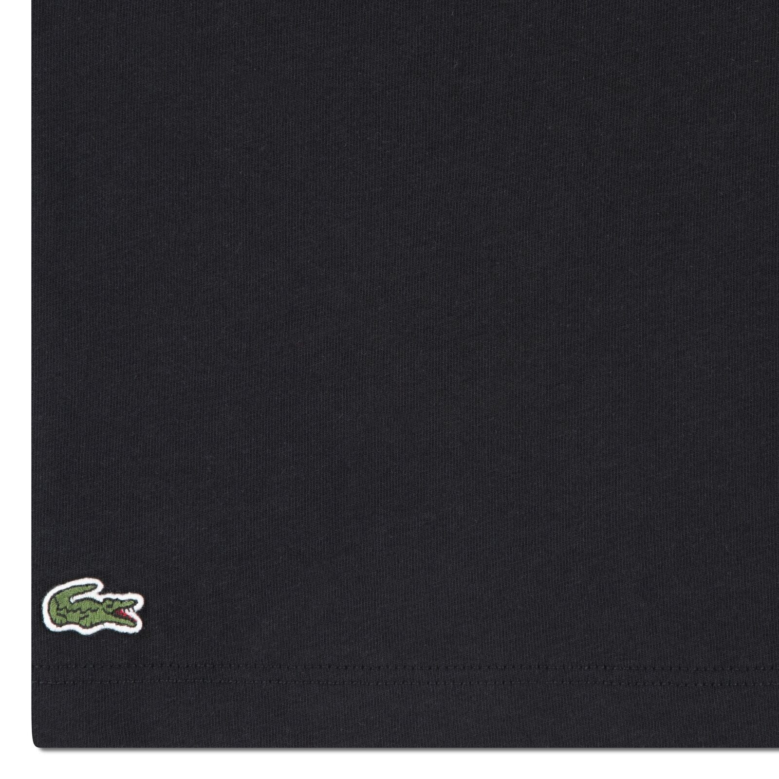 Lacoste Jungen-T-Shirt aus Jersey mit „LACOSTE PARIS“– Schwarz T-Shirt Lacoste 