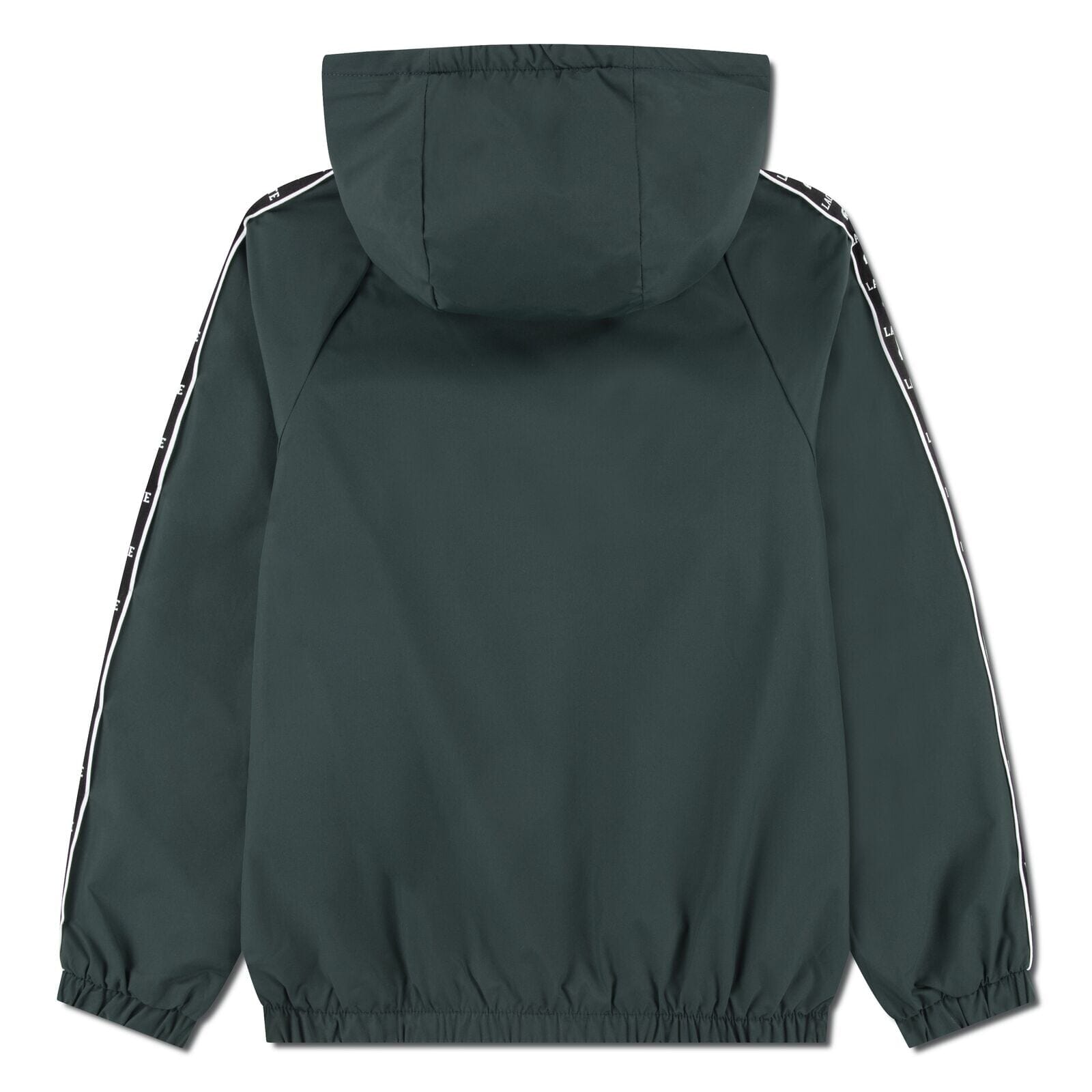 Lacoste Kids Jacke grün mit Kapuze leicht, mit Logostreifen Jacken und Mäntel Lacoste 