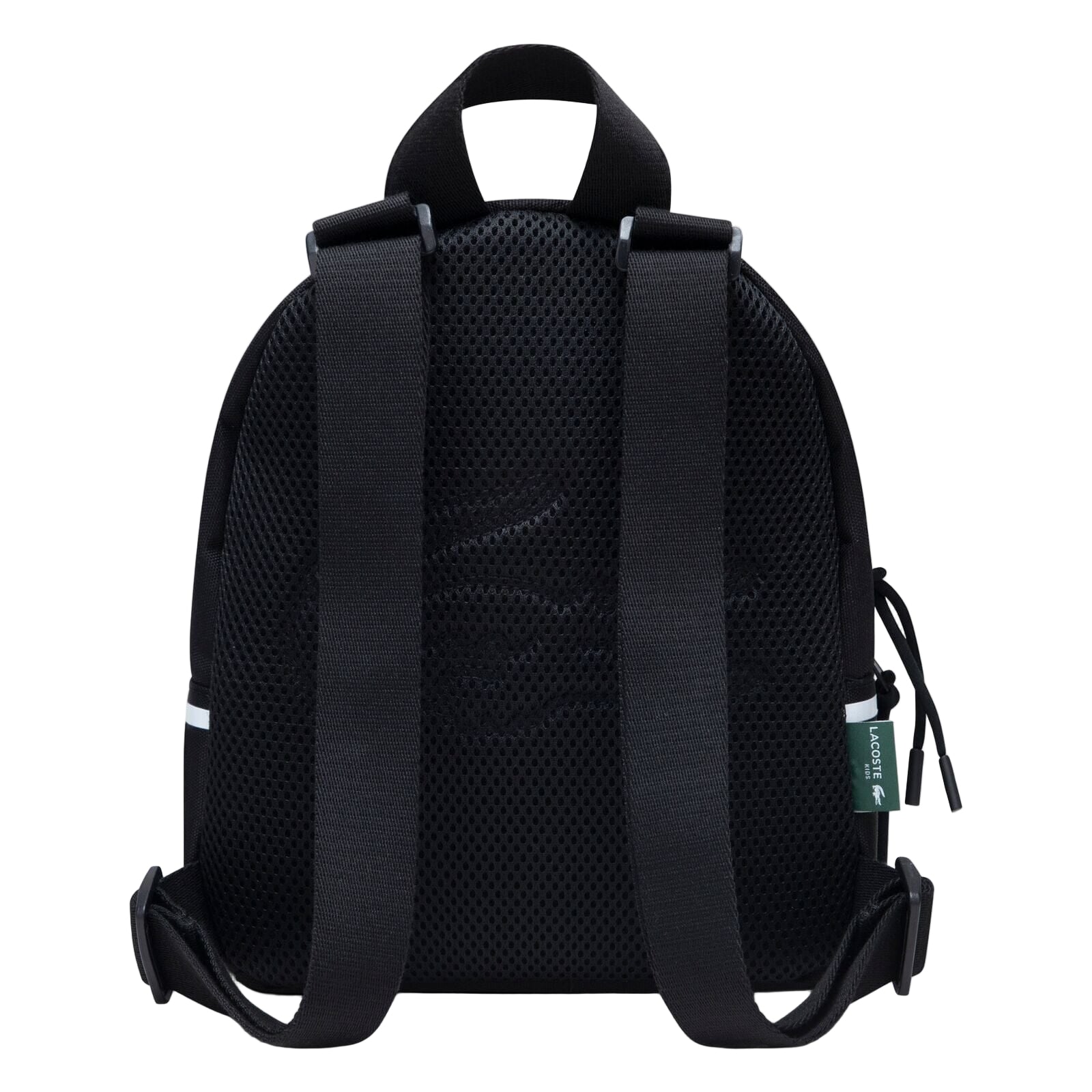 Lacoste Kids kleiner Rucksack rschwarz mit flauschigem Krokodil-Logo Rucksäcke Lacoste 