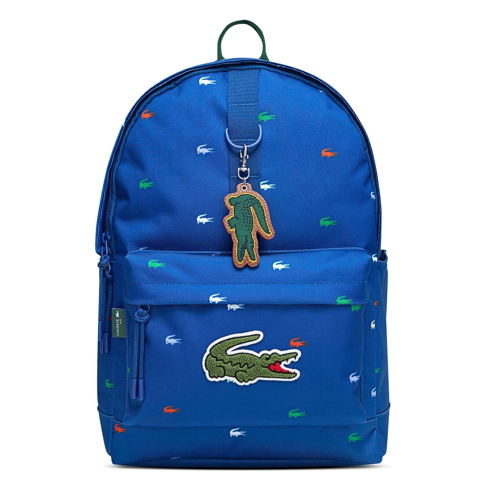 LACOSTE Kids Rucksack Blau mit allover Krokodil - Print 43cm x 31cm x 15cm Rucksäcke Lacoste 