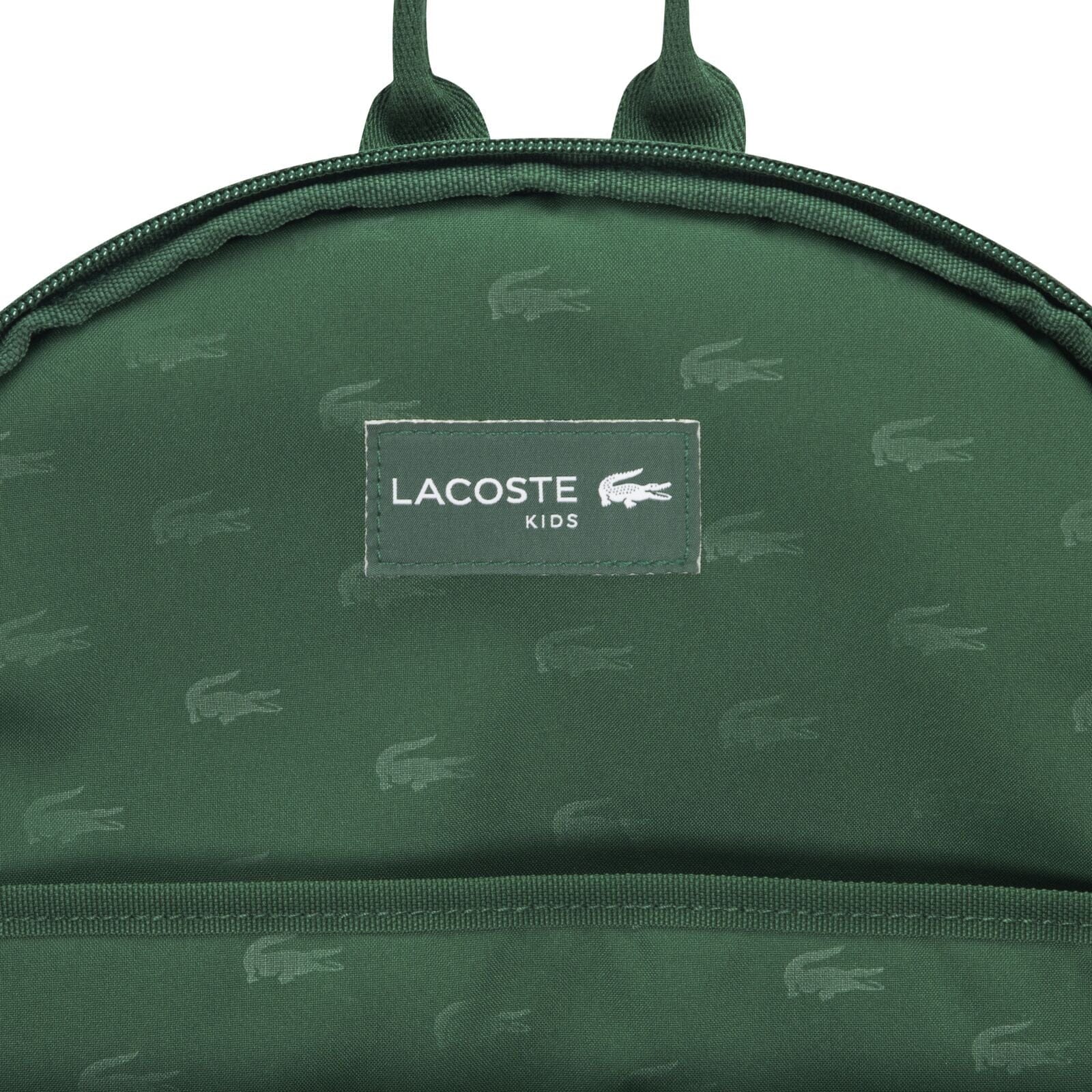 LACOSTE Kids Rucksack – Grün Rucksäcke Lacoste 