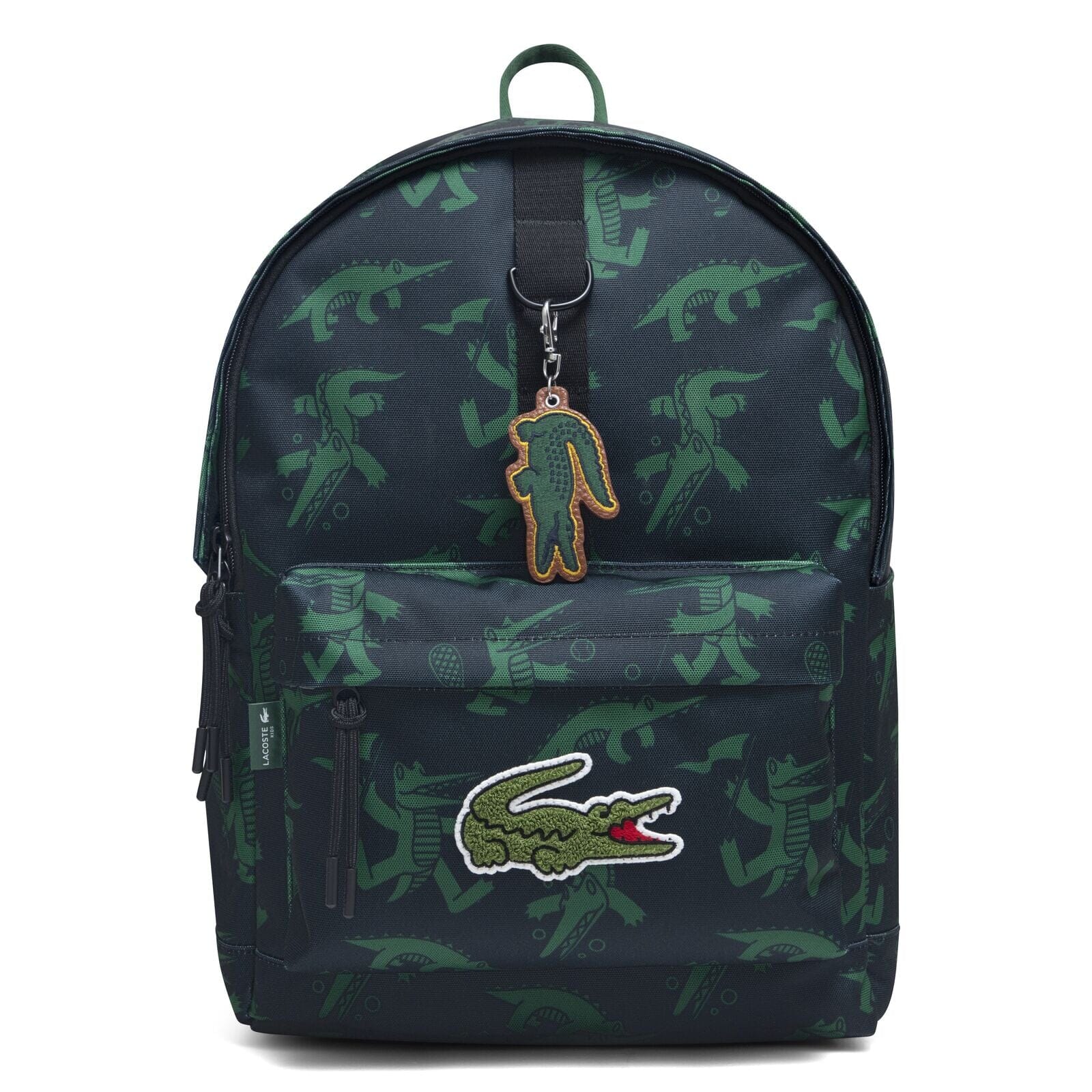 Lacoste Kids Rucksack mit Krokodil-Print & flauschigem Logo Rucksäcke Lacoste 