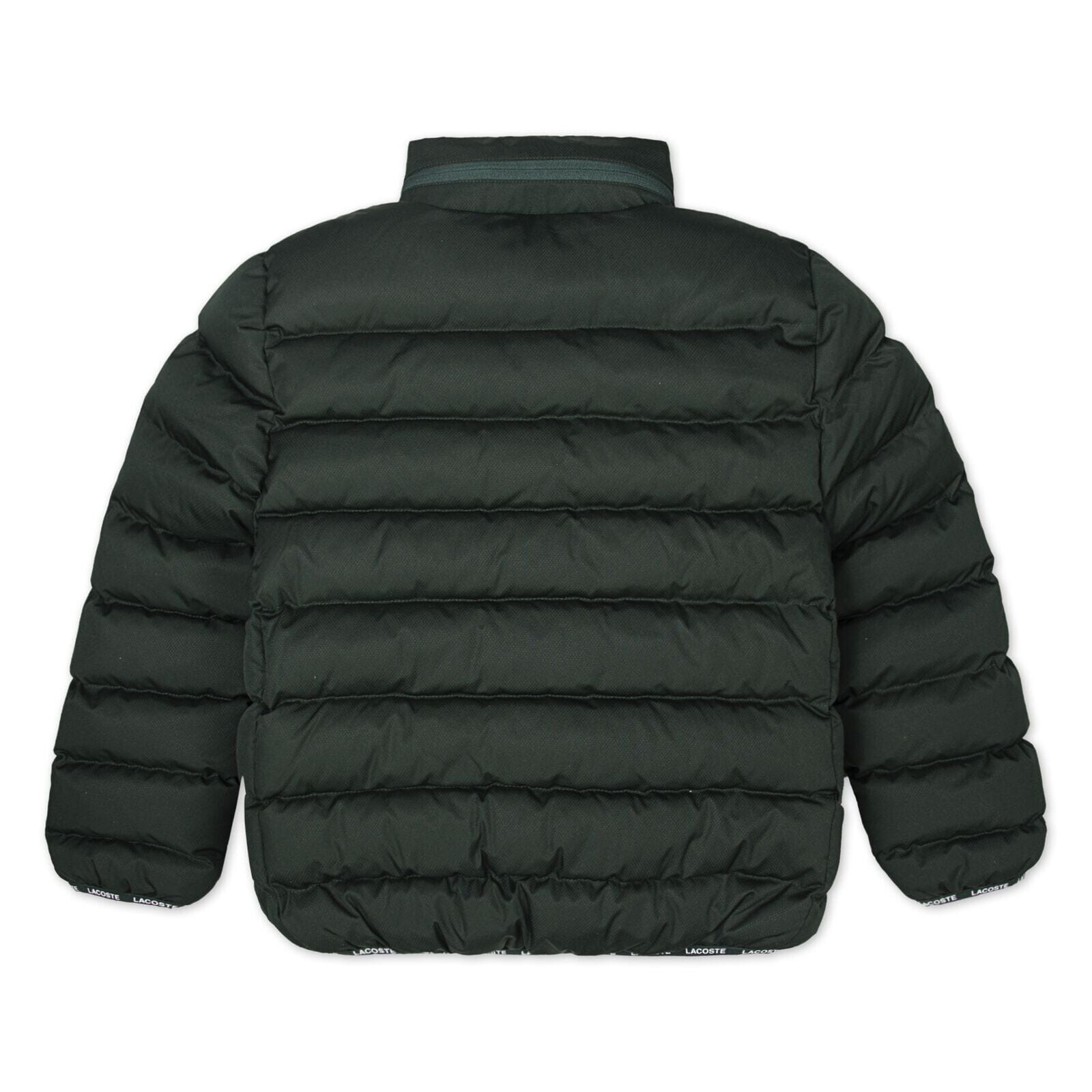 Lacoste Kids Steppjacke dunkelgrün mit Kapuze wasserabweisend & warm Westen Lacoste 