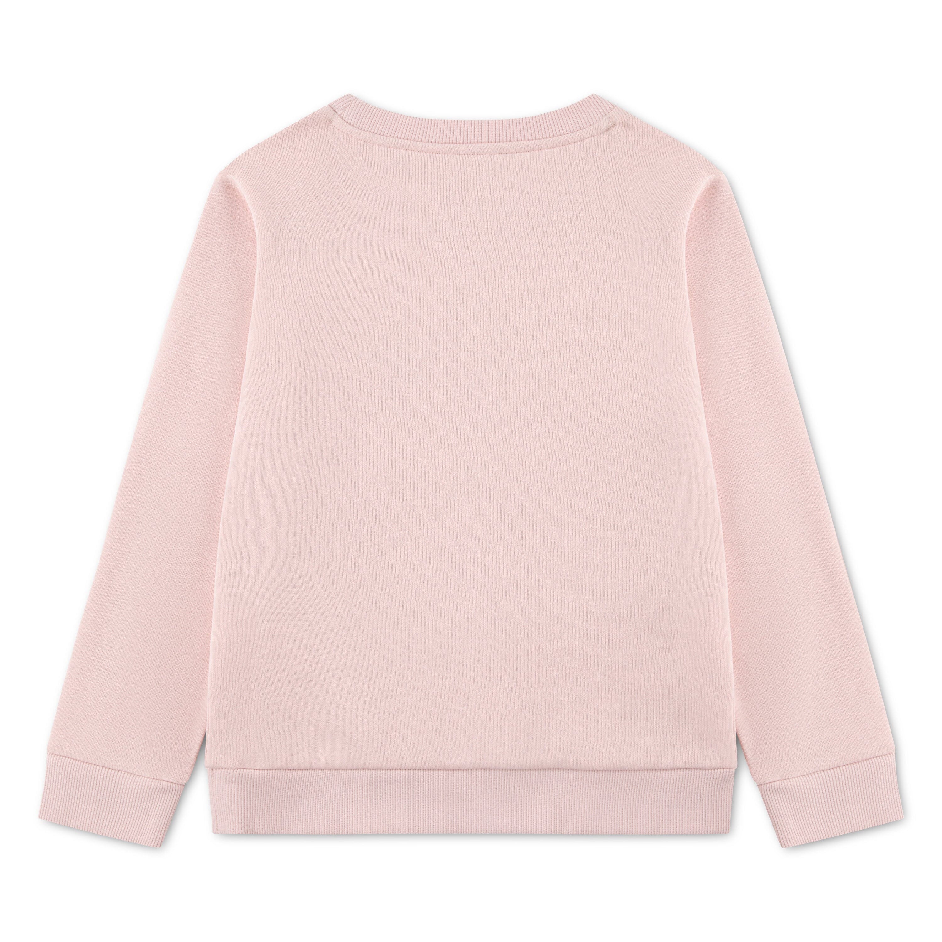 Lacoste Kids Sweatshirt rosa NIDUS mit XXL-Krokodil Sweatshirt Lacoste 